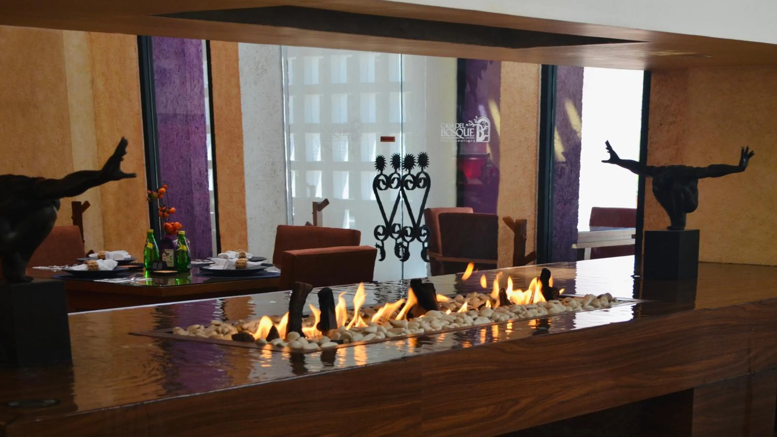 Restaurant/places to eat in HOTEL BOUTIQUE CASA DEL BOSQUE