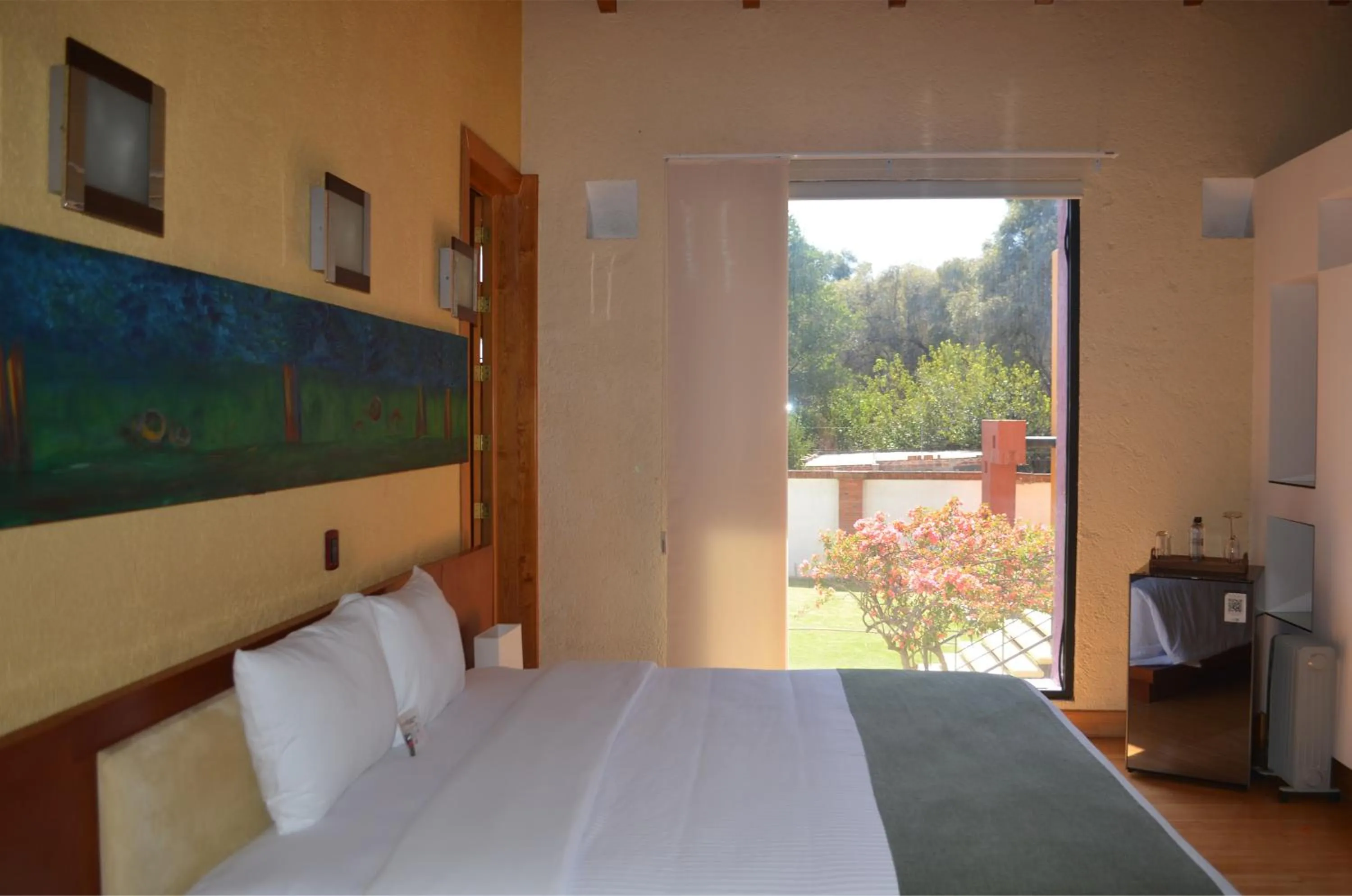 Bed in HOTEL BOUTIQUE CASA DEL BOSQUE