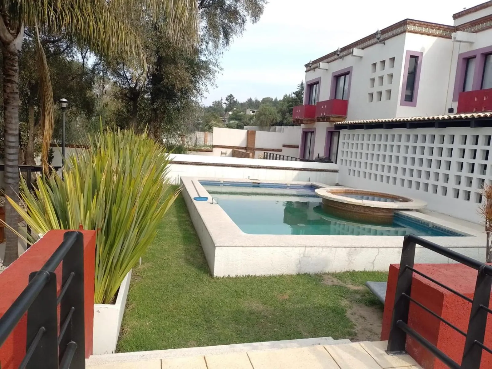 Patio in HOTEL BOUTIQUE CASA DEL BOSQUE