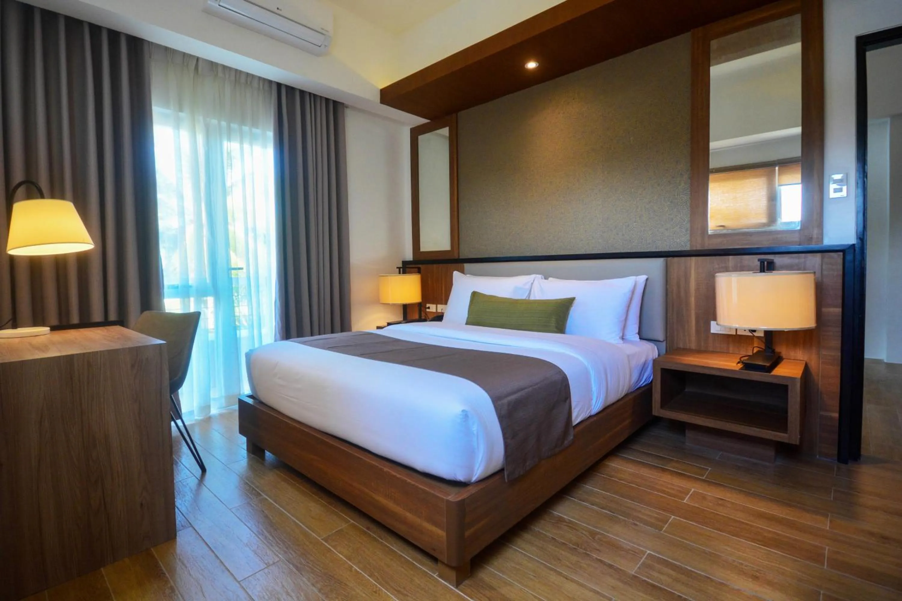 Bed in Sotogrande Hotel Palawan