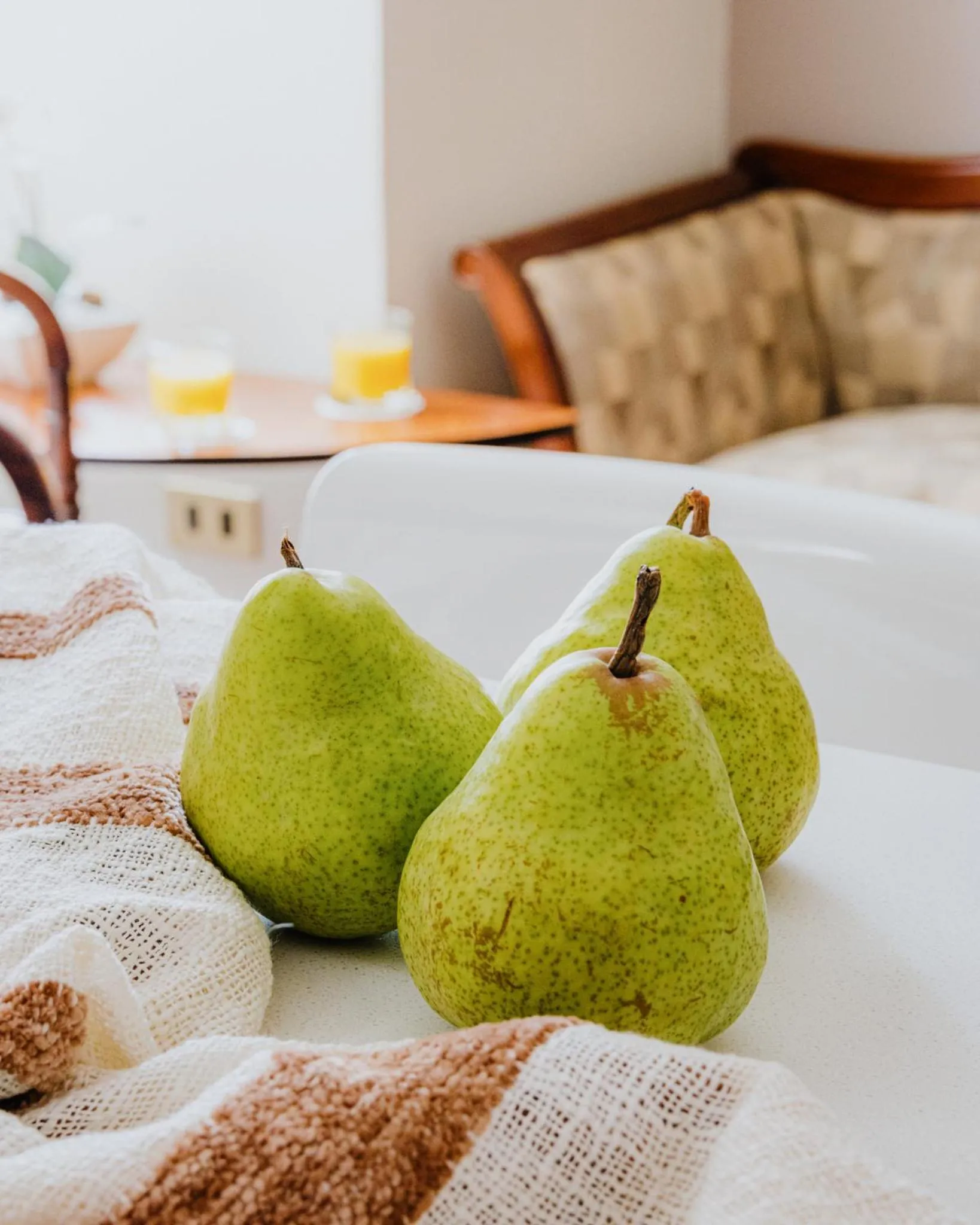 Seating area, Bed in Orly Suites
