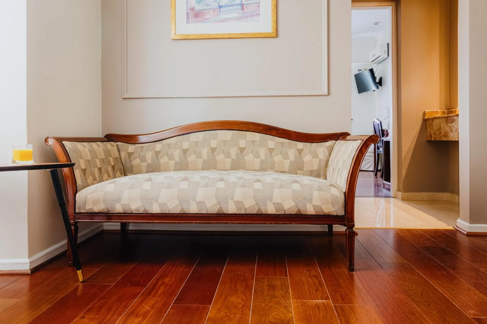 Seating area in Orly Suites