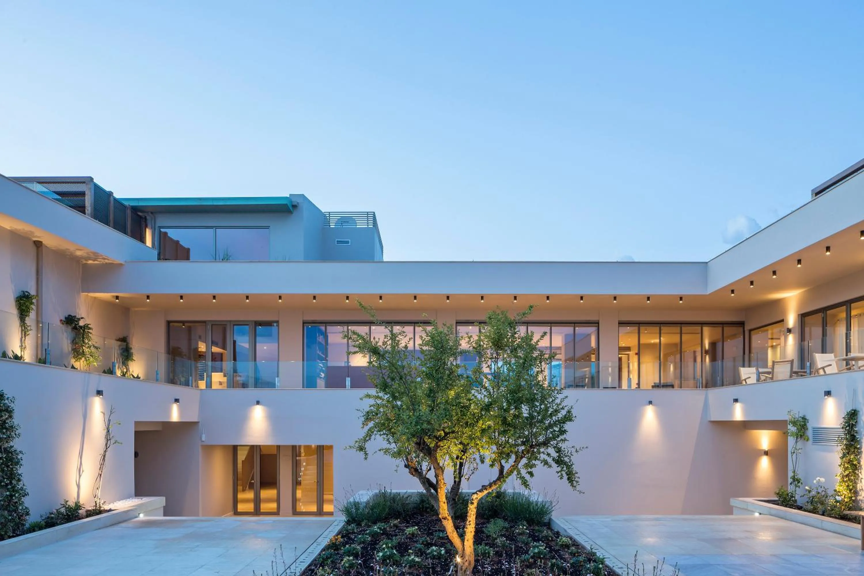 Facade/entrance in Horizon Blu Boutique Hotel