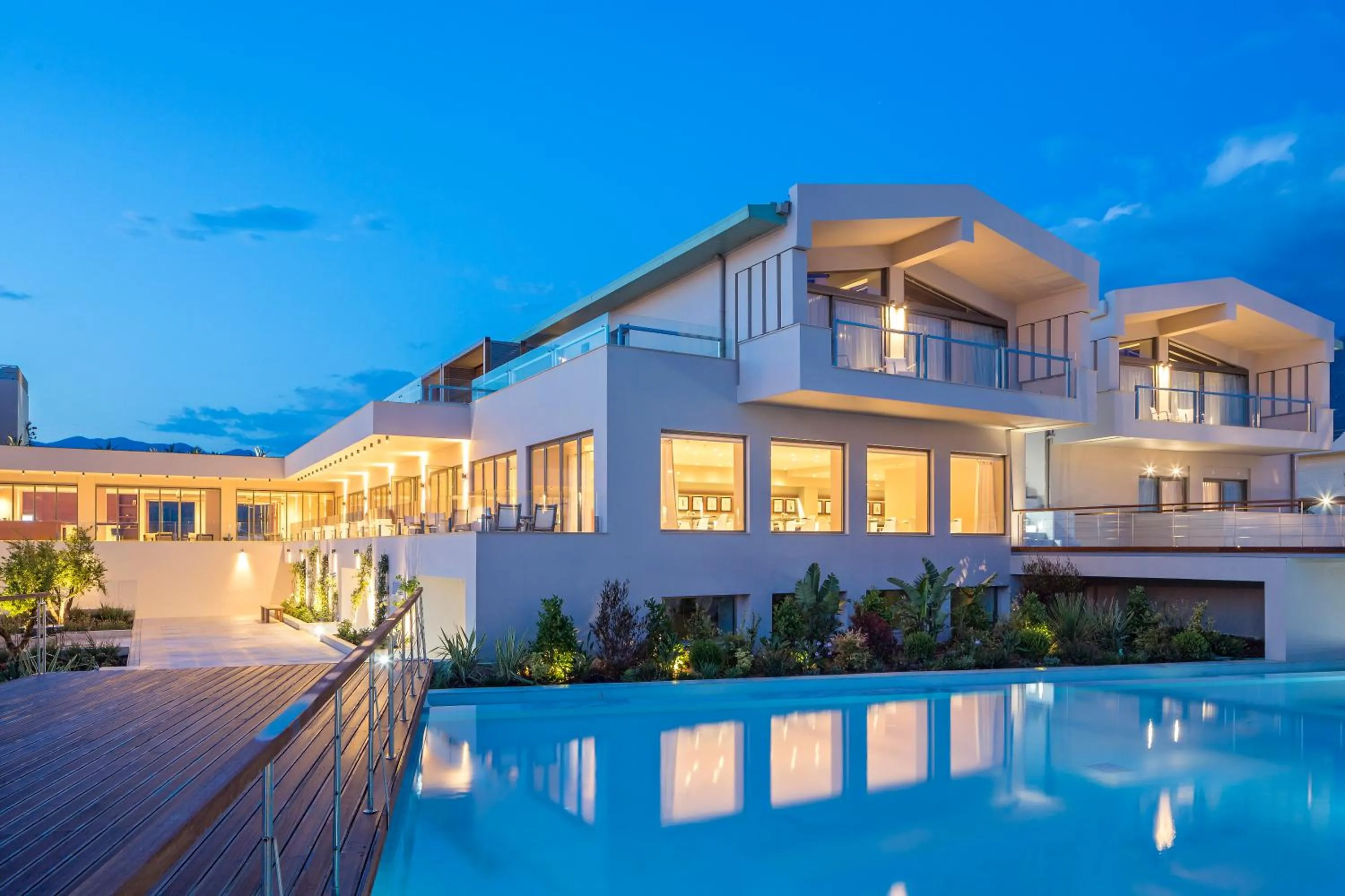 Facade/entrance in Horizon Blu Boutique Hotel