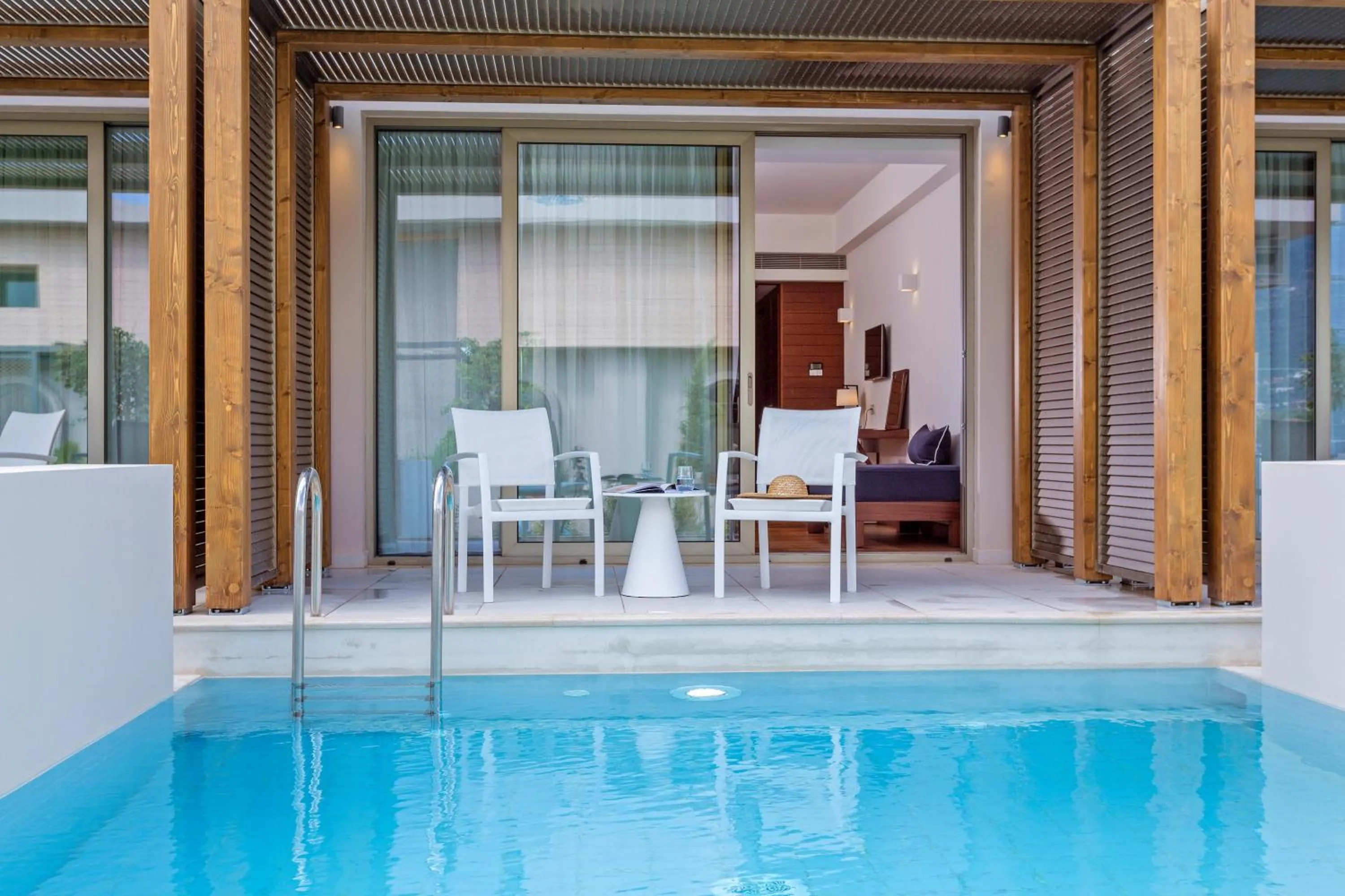 Balcony/Terrace in Horizon Blu Boutique Hotel