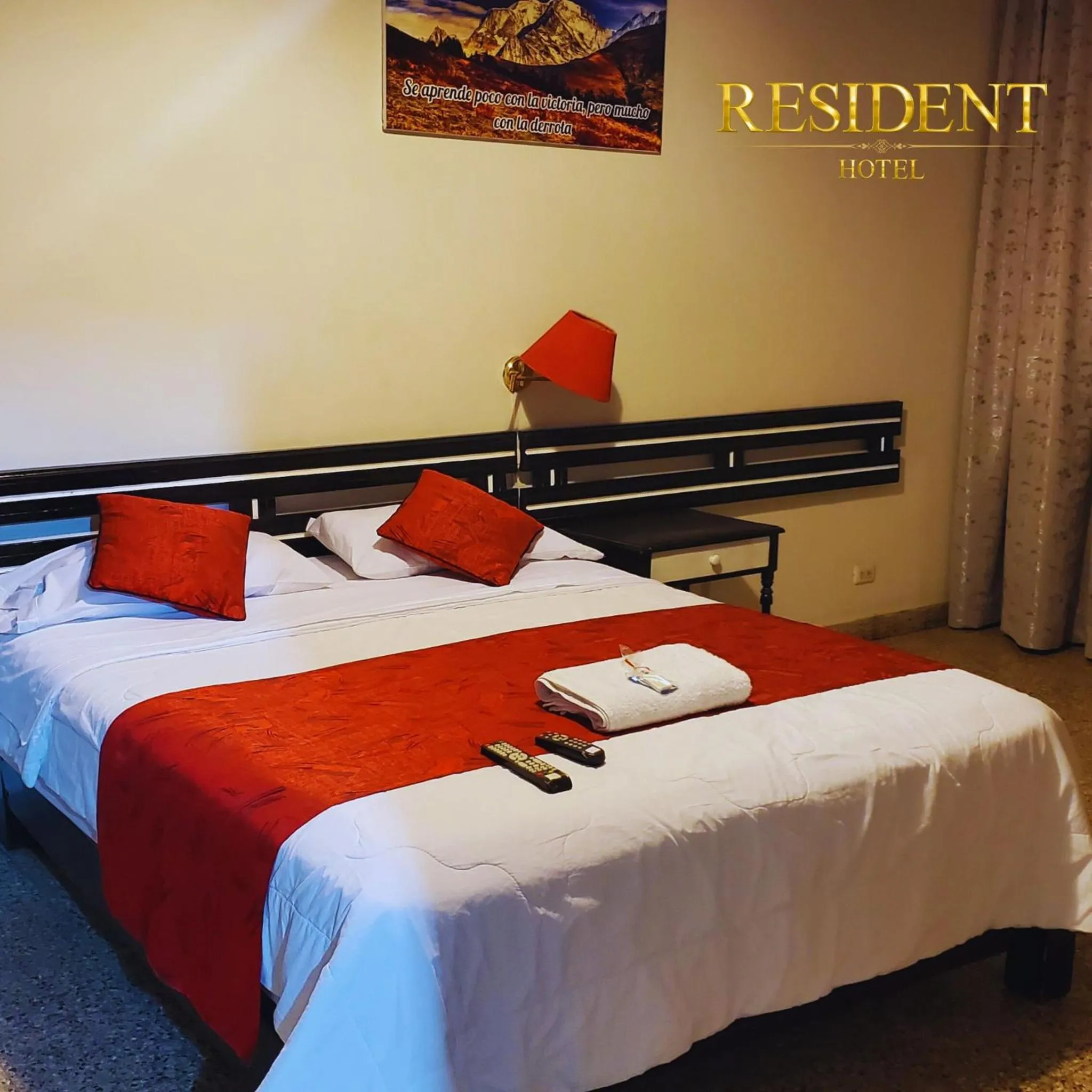 Bed in Hotel Resident Piura