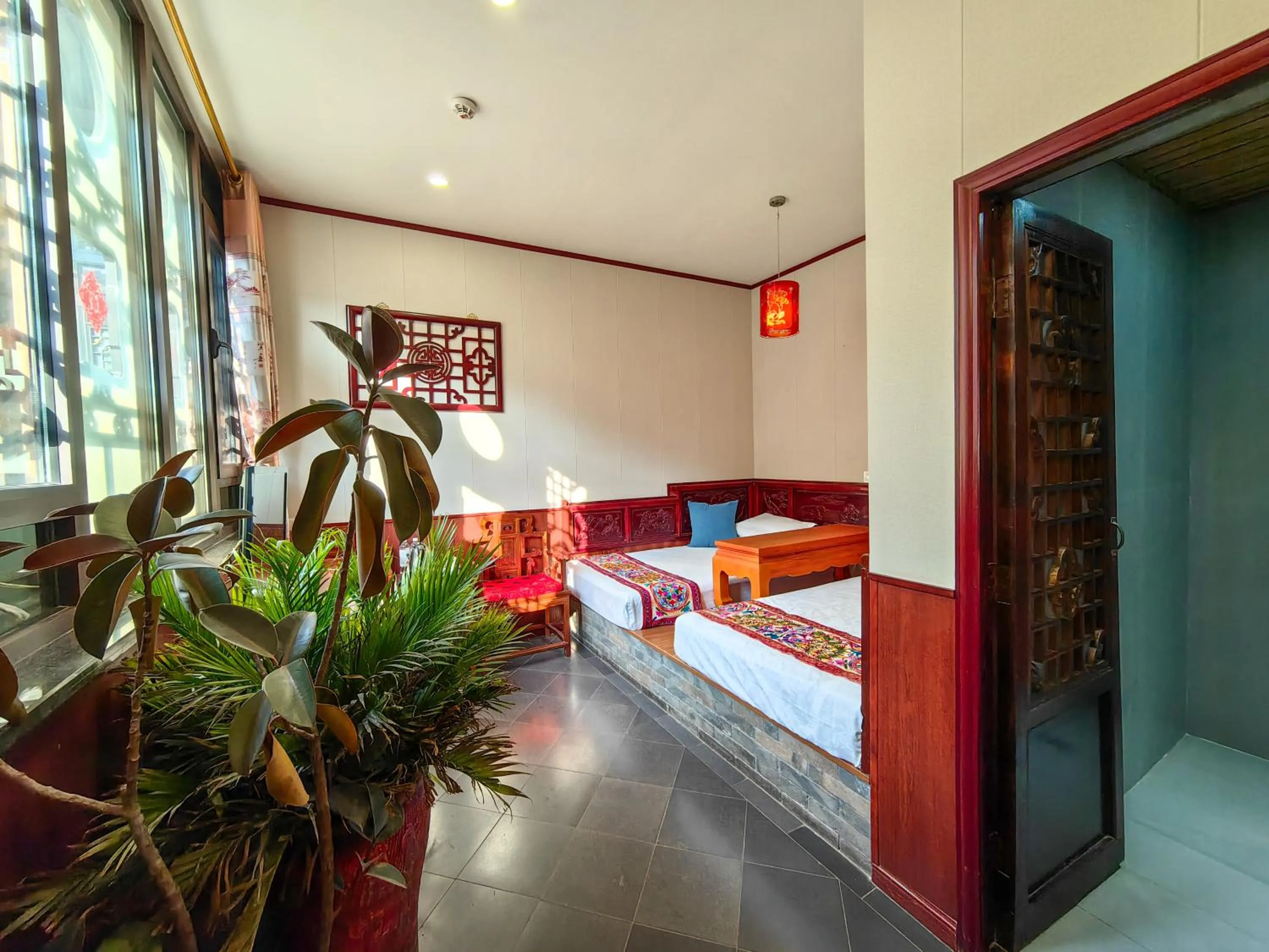 Photo of the whole room, Bed in Pingyao Harmony Hotel