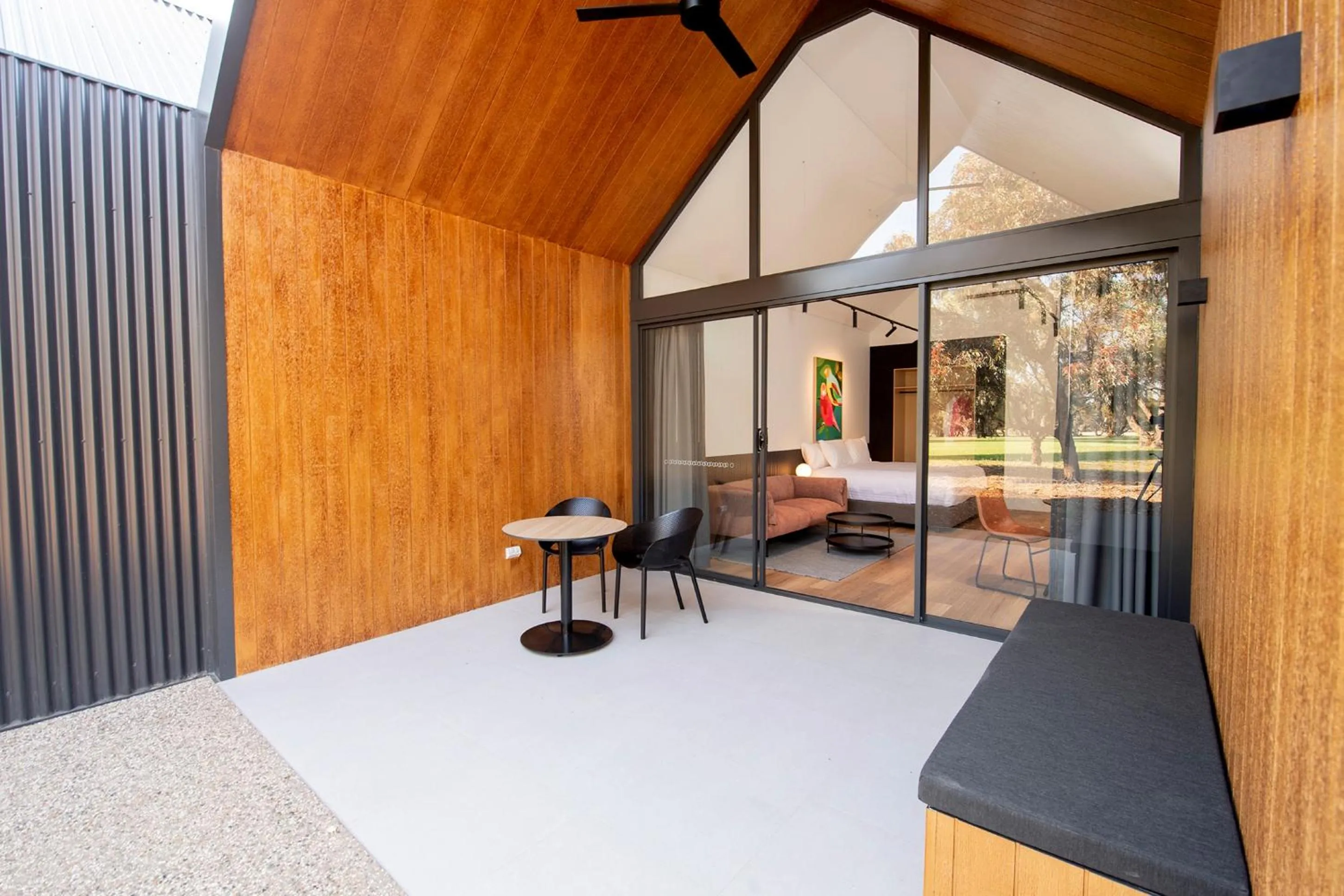 Patio in Par Five Shacks