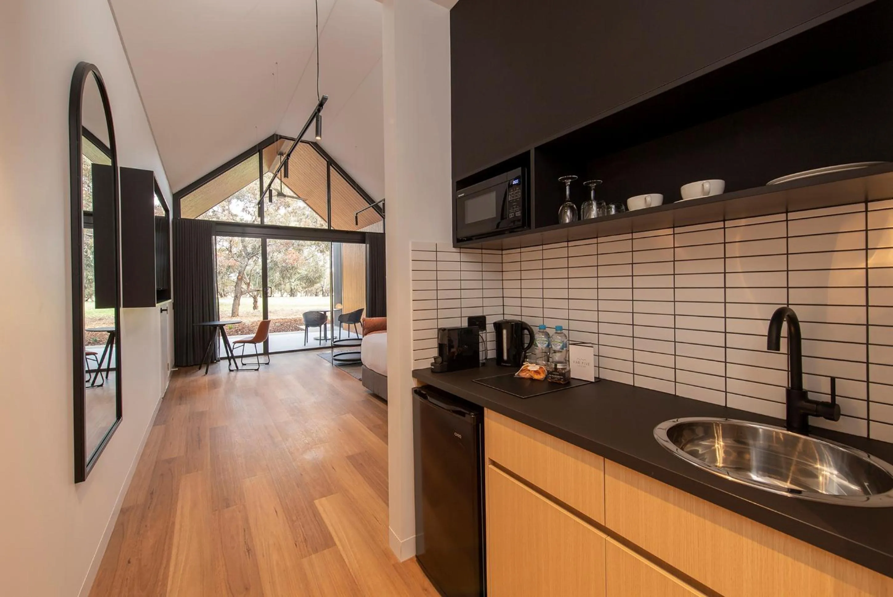 Kitchen or kitchenette in Par Five Shacks