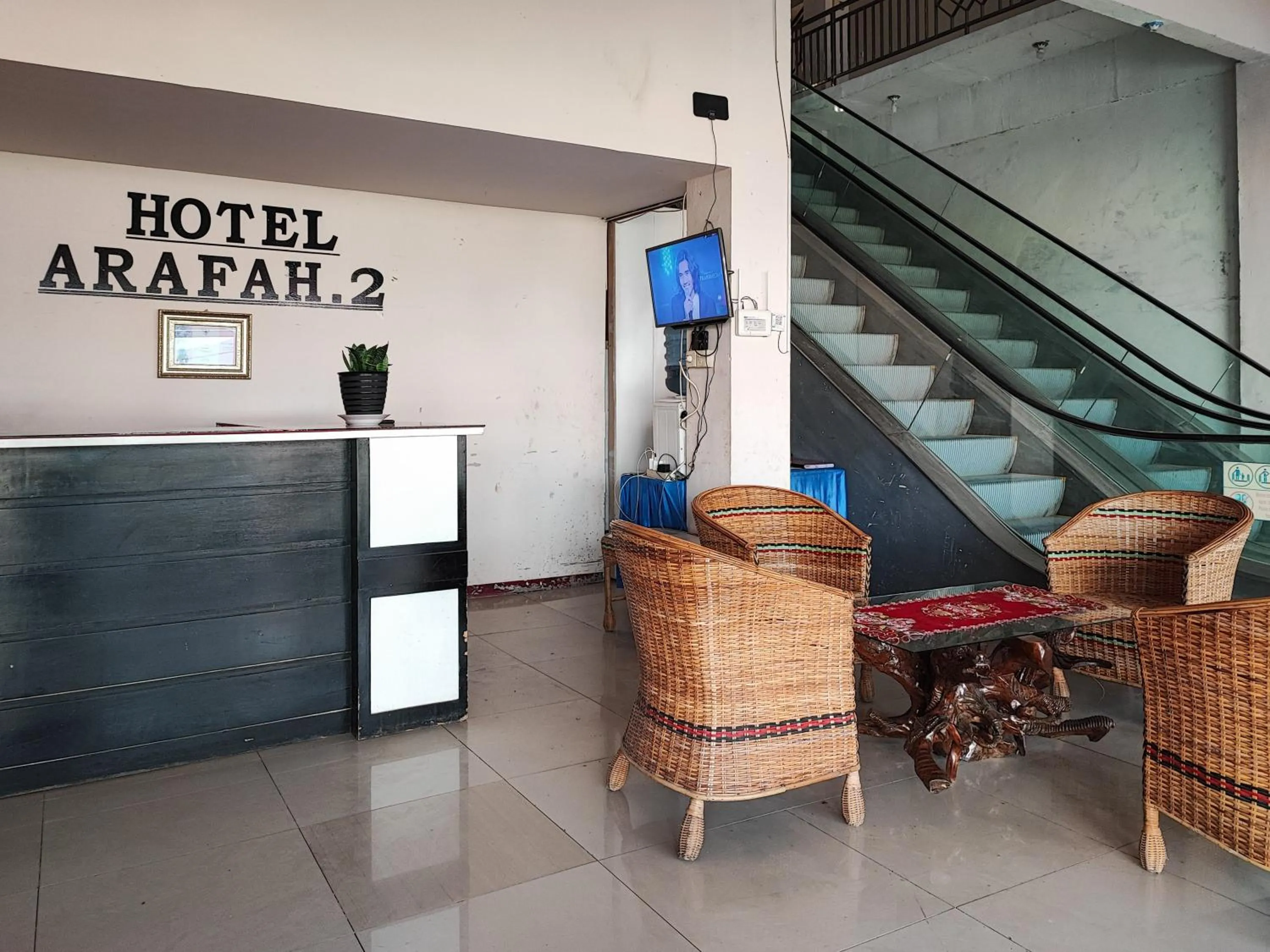 Lobby or reception in RedDoorz @ Arafah Hotel 2 Sungai Penuh Kerinci