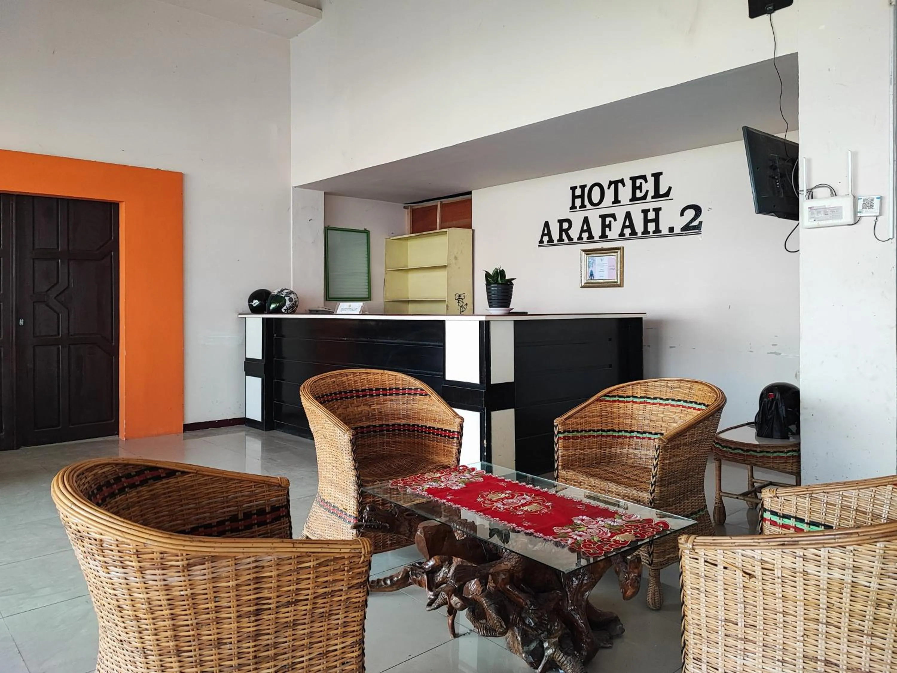 Seating area in RedDoorz @ Arafah Hotel 2 Sungai Penuh Kerinci