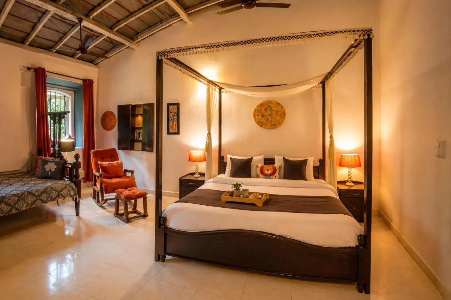 King Room with Garden View in Casa Do Leão - Heritage Boutique Stay King Room with Garden View in Casa Do Leão - Heritage Boutique Stay