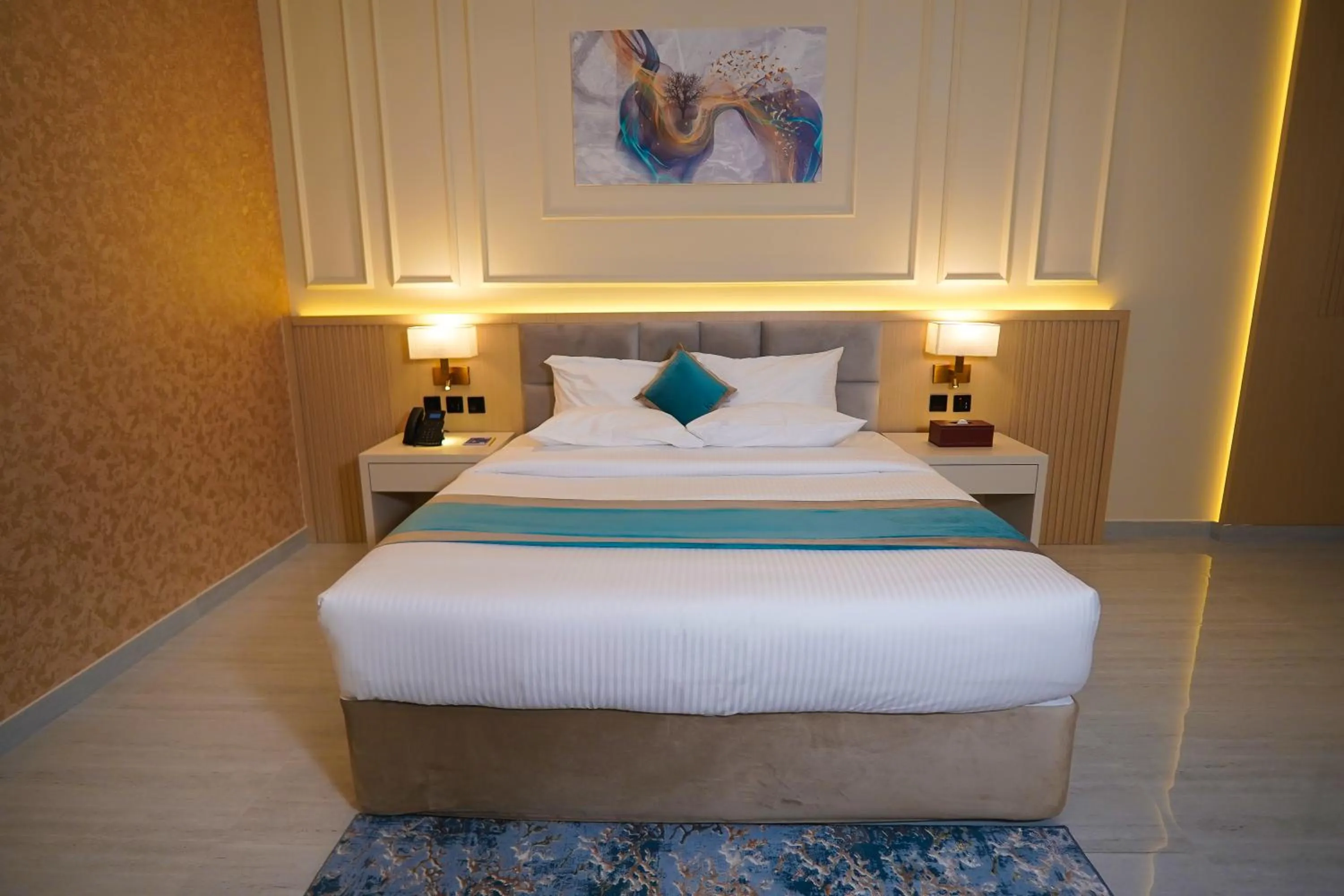 Bed in Concorde Creek View Hotel Bur Dubai