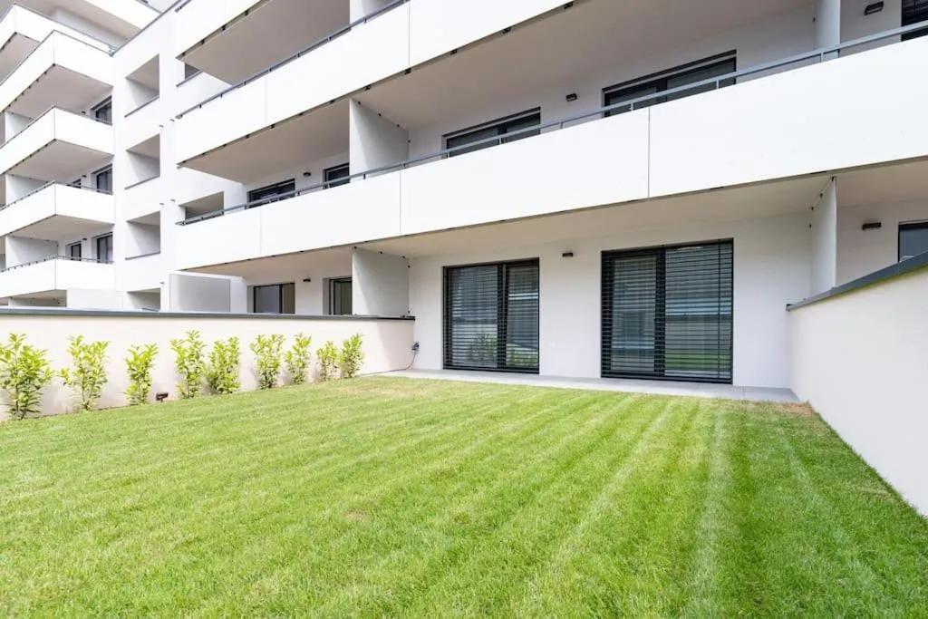 Garden in Apartmán Al-Garden s private garage parking free, 5 min pešo do centra