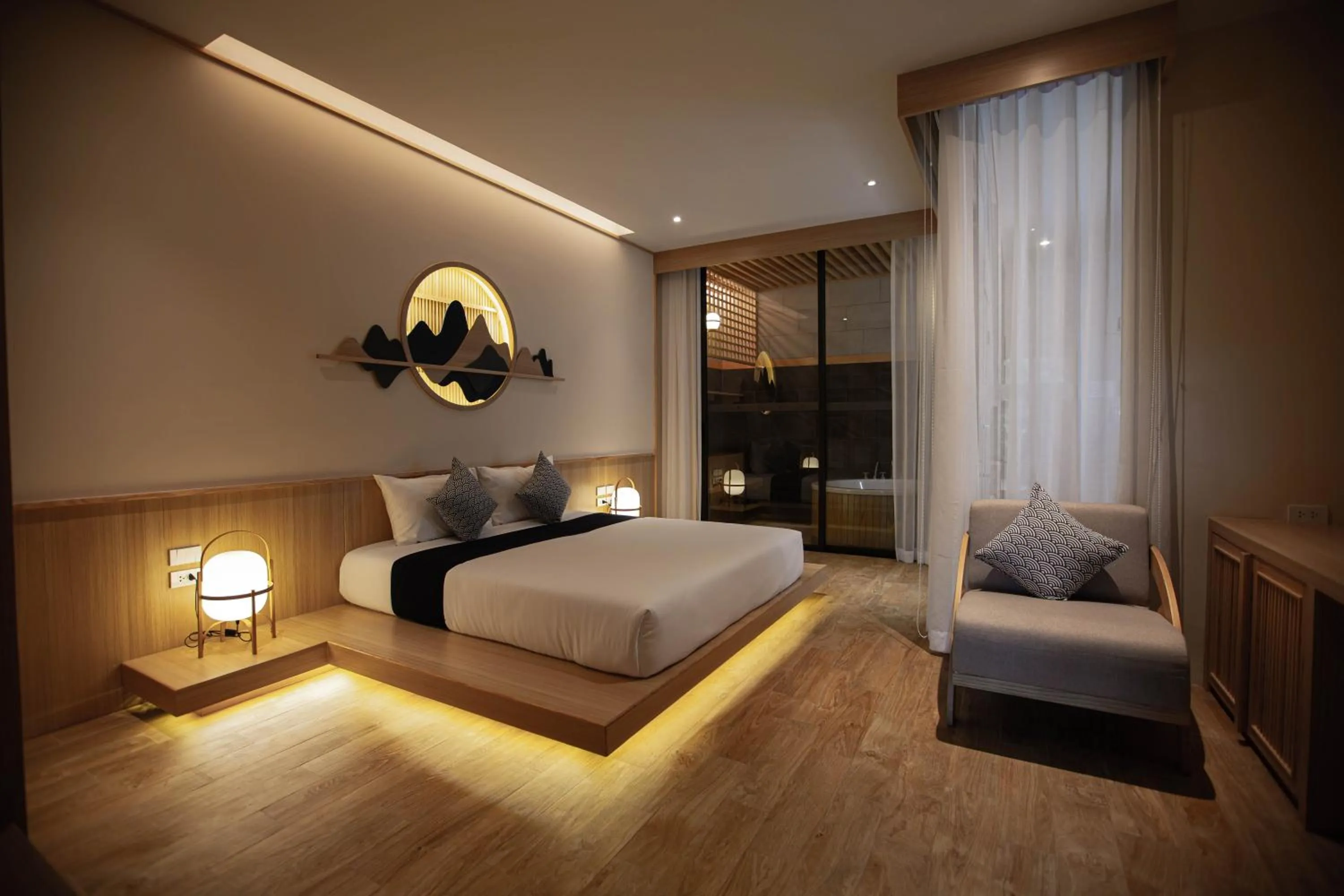 Photo of the whole room, Bed in The Arch Phuket Hotel