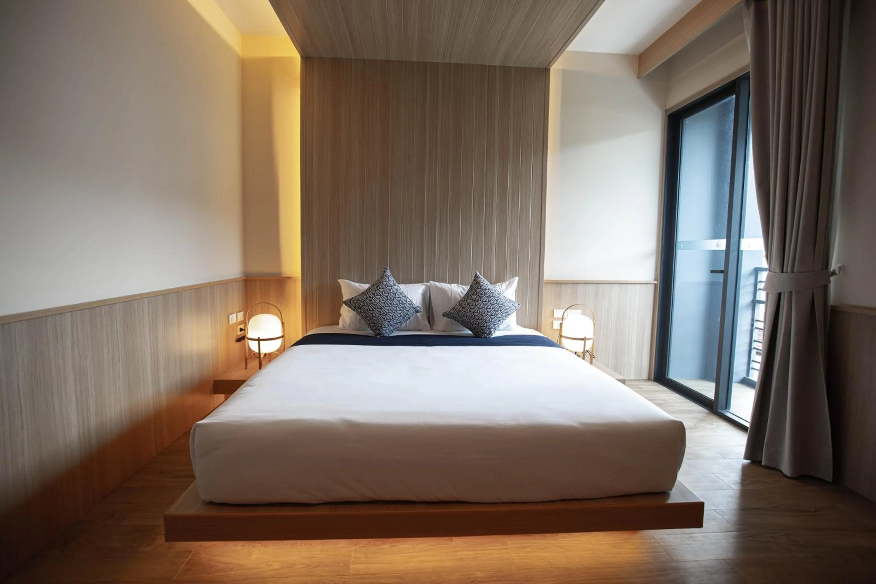 Bed in The Arch Phuket Hotel