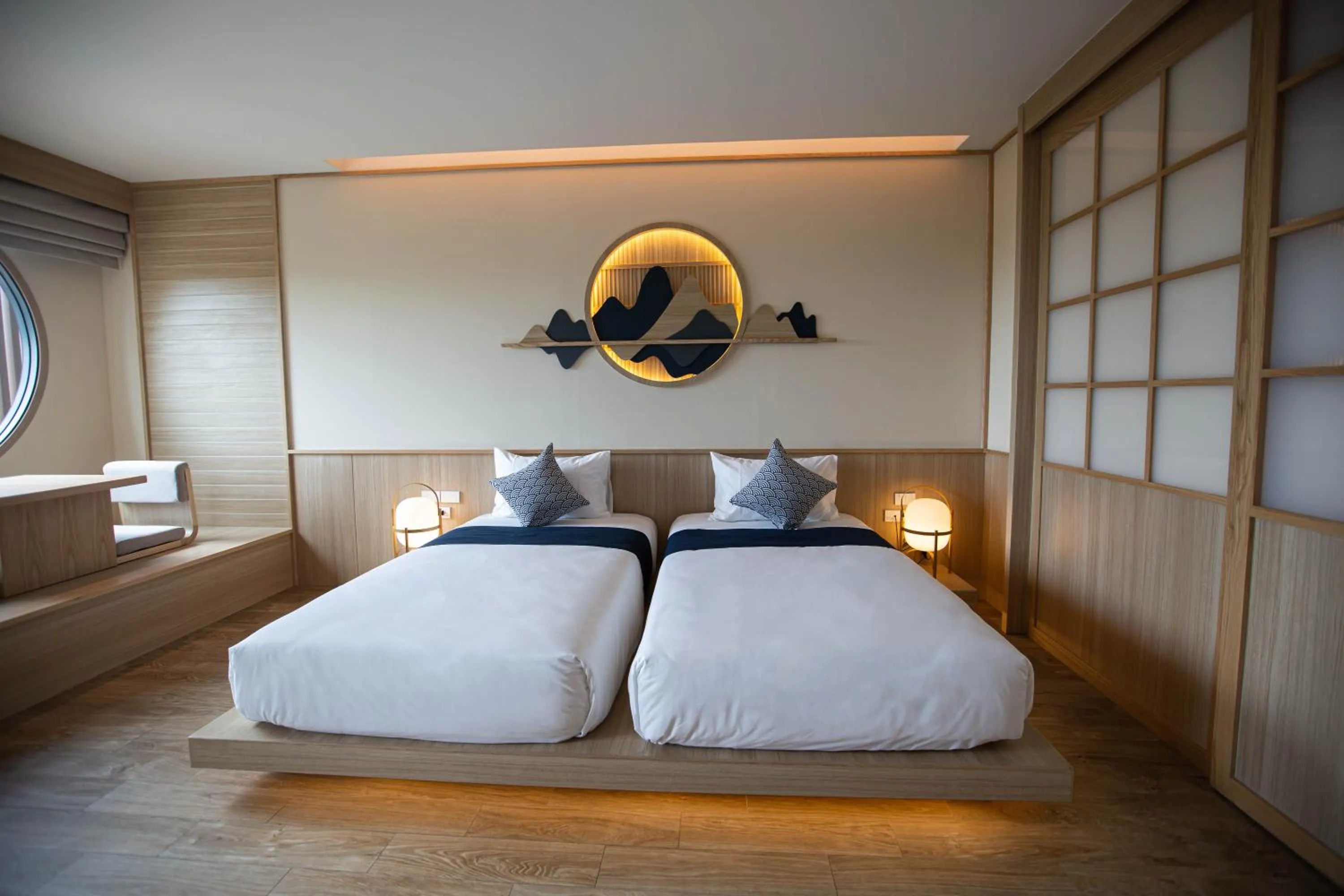 Bed in The Arch Phuket Hotel