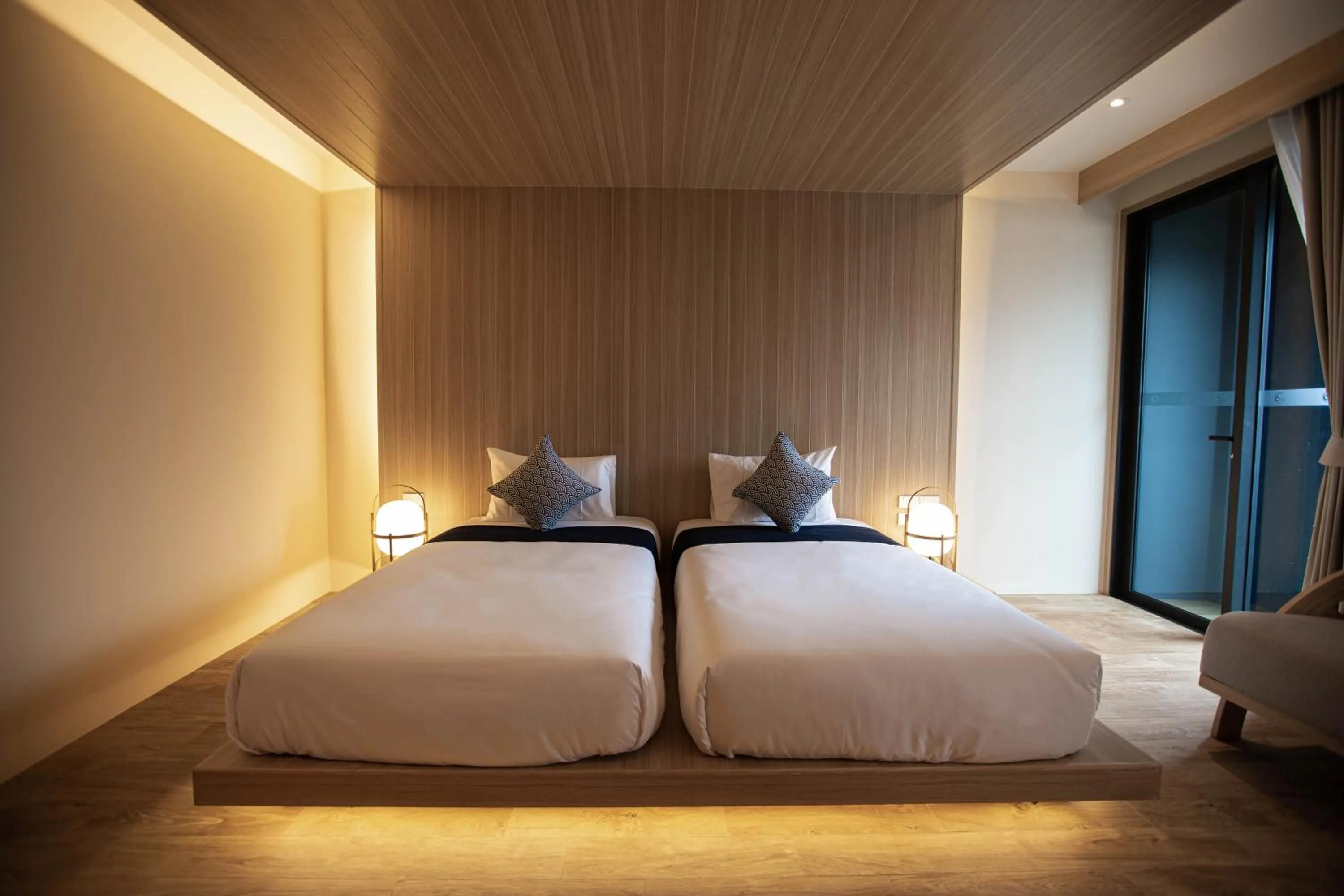 Bed in The Arch Phuket Hotel