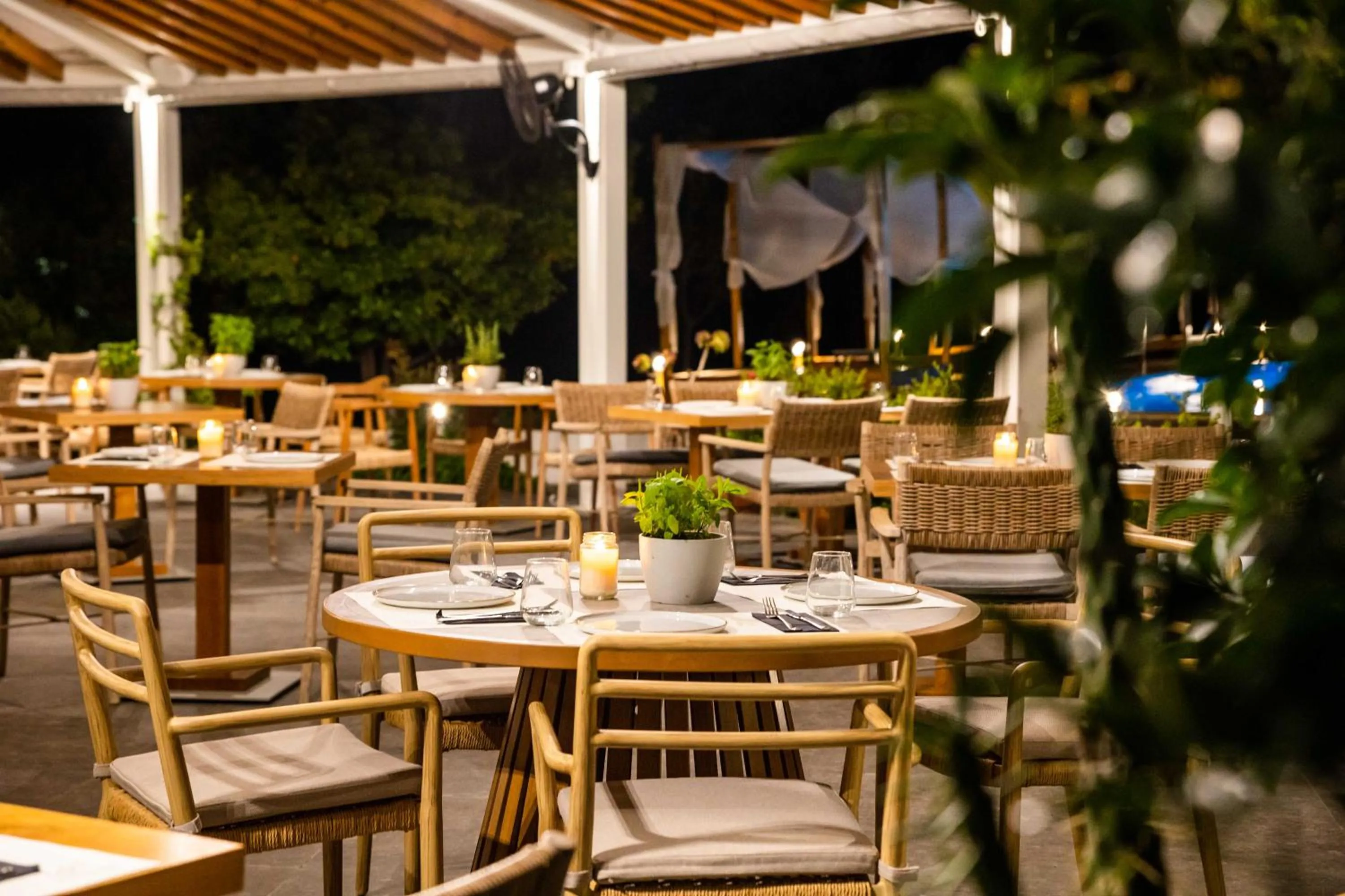 Restaurant/places to eat in Skiathos Avaton Garden, Philian Hotels and Resorts