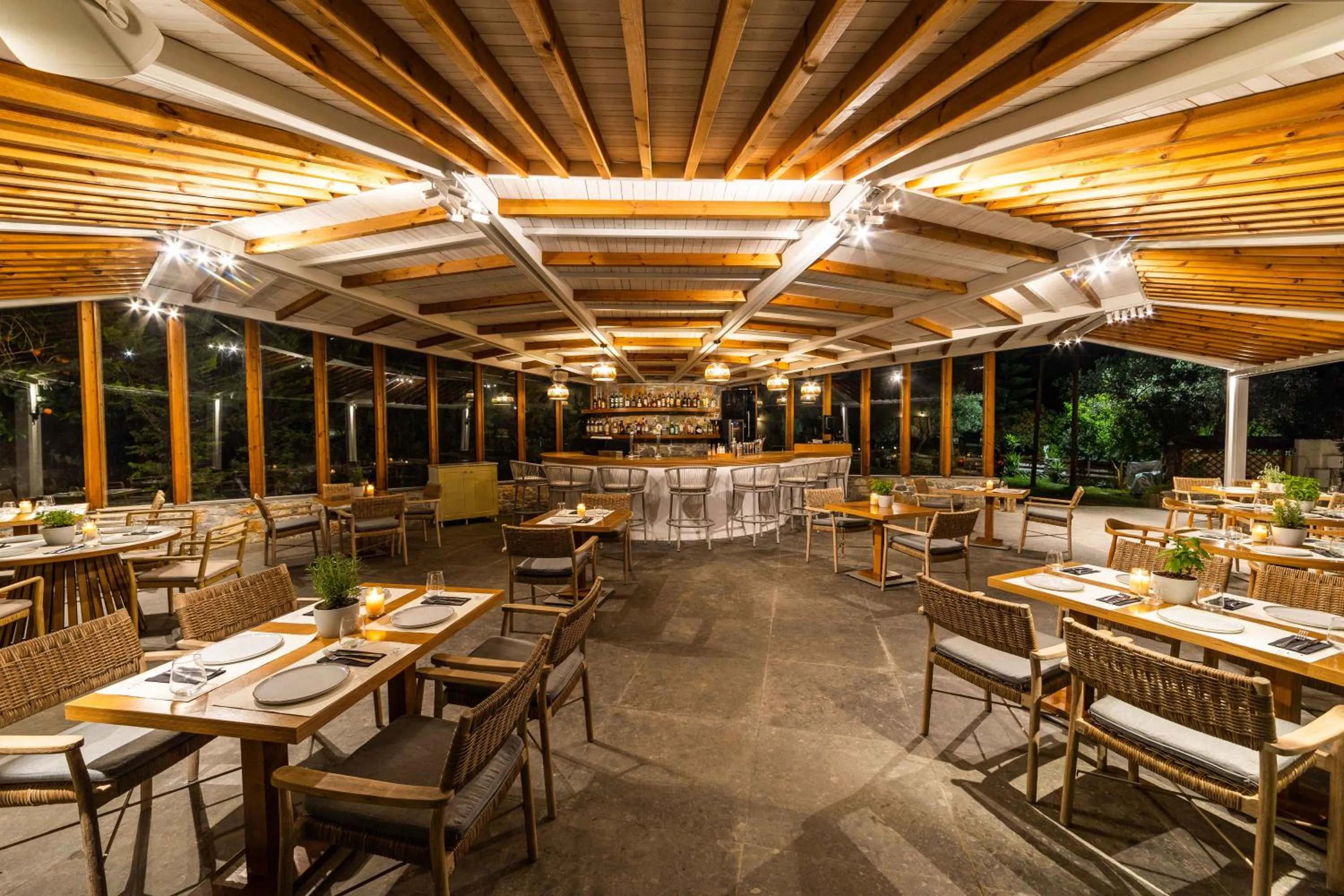 Restaurant/places to eat in Skiathos Avaton Garden, Philian Hotels and Resorts