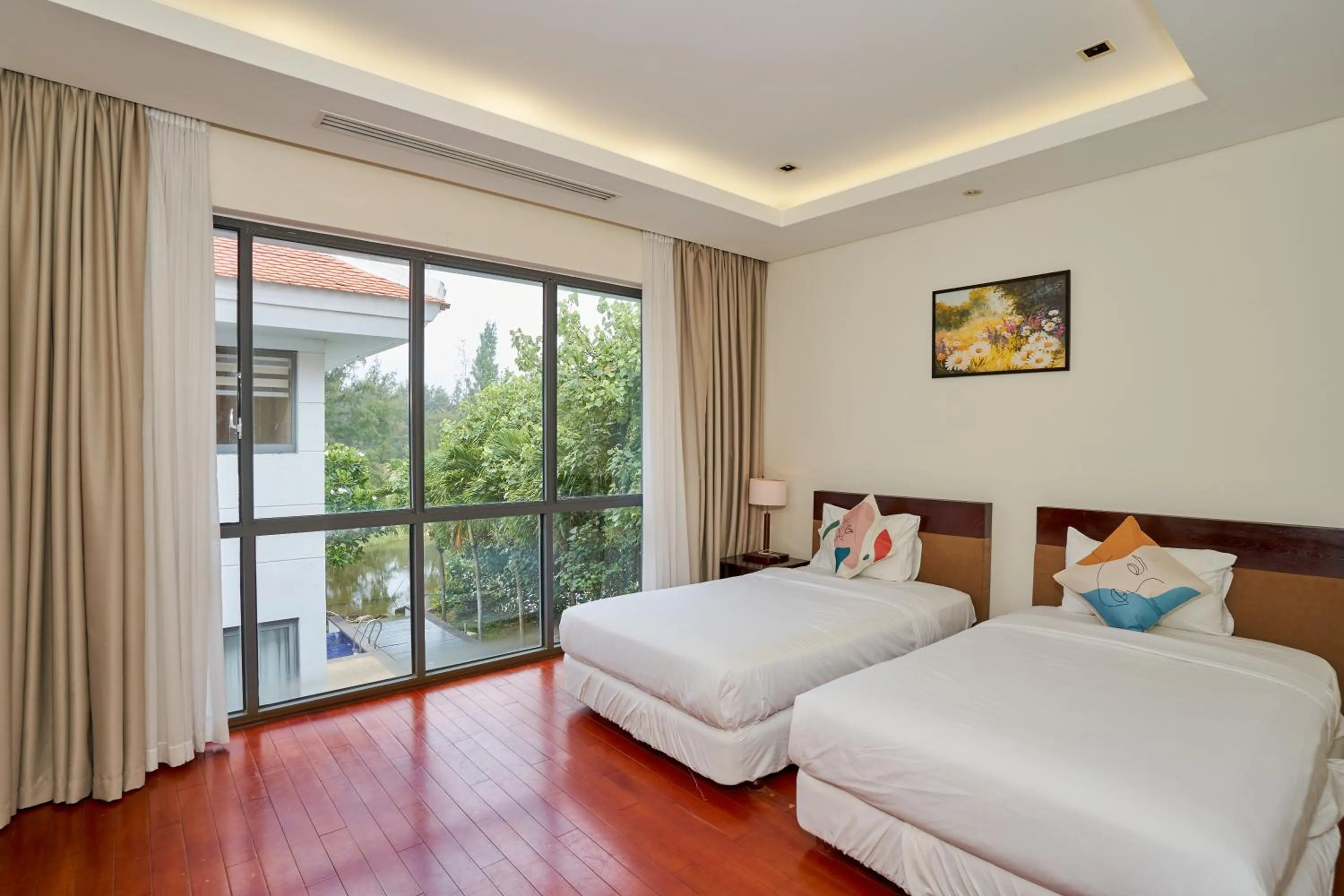 Bedroom in Ocean Beach Villas Danang