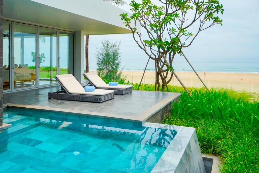 Beach in Ocean Beach Villas Danang