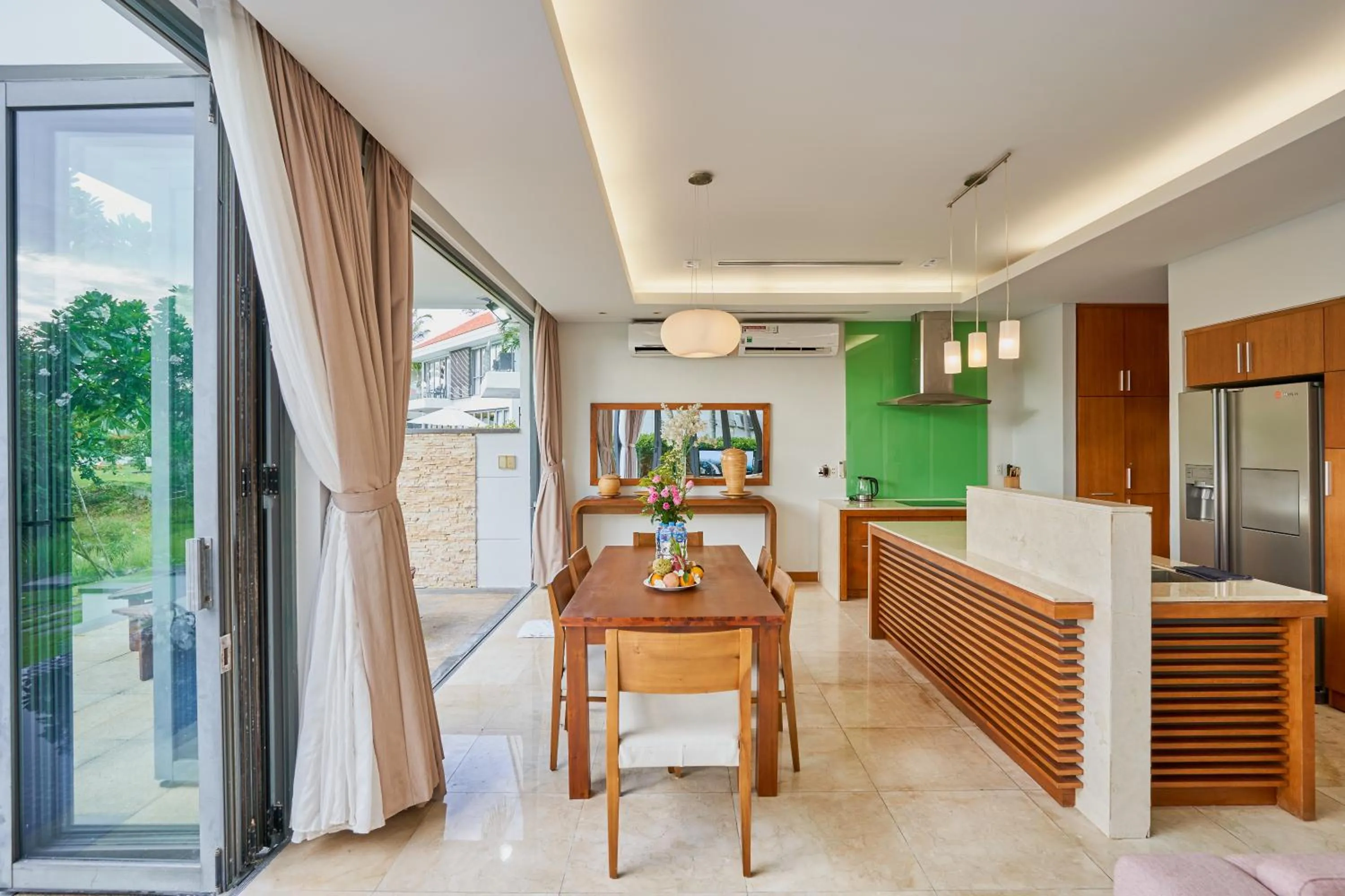 Seating area in Ocean Beach Villas Danang