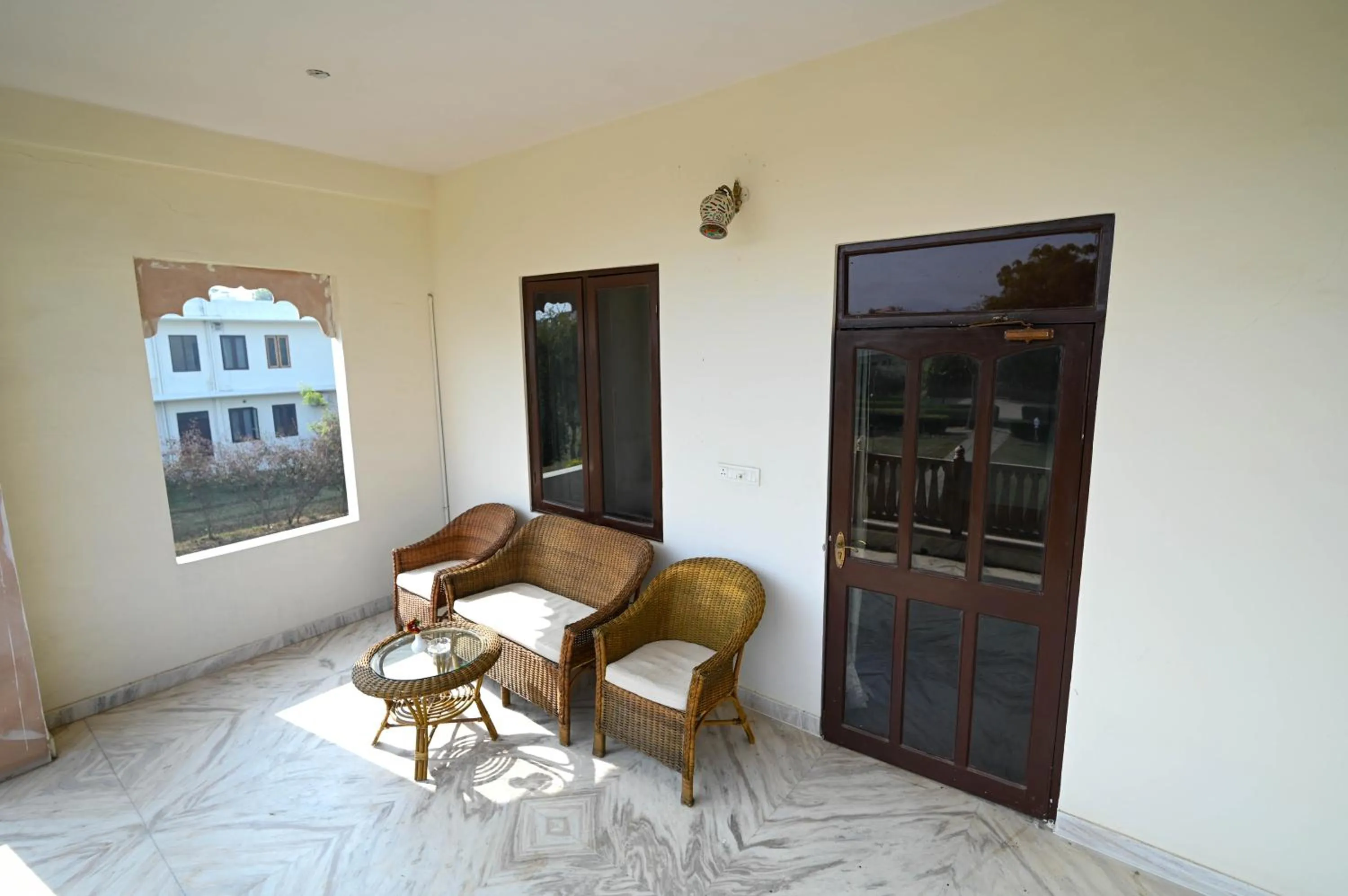 Balcony/Terrace in ClarksInn Suites Ranthambhore