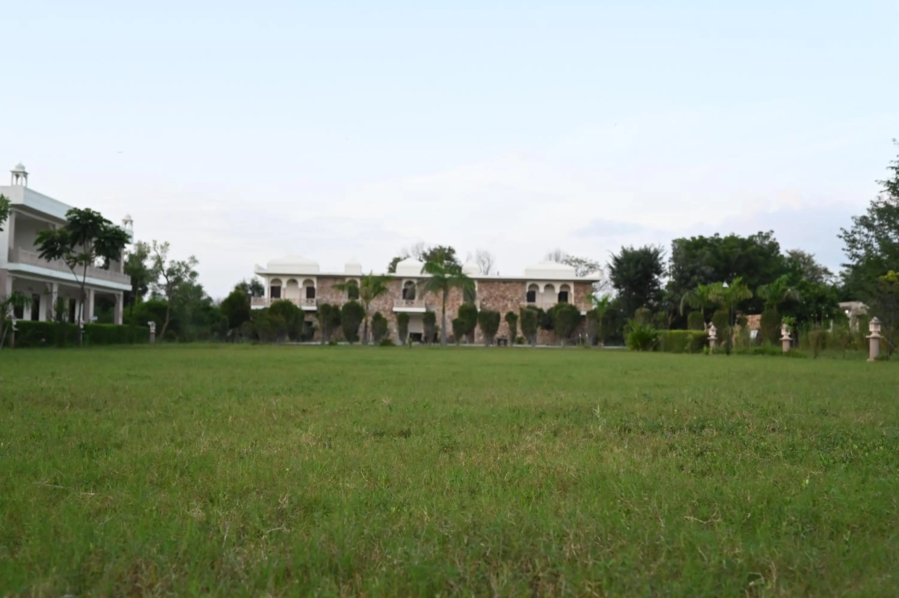 Garden view in ClarksInn Suites Ranthambhore