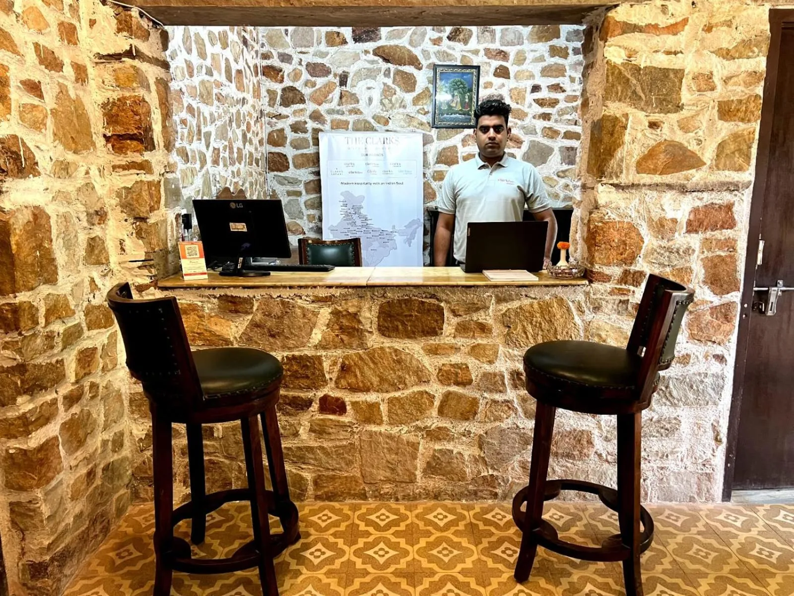 Lobby or reception in ClarksInn Suites Ranthambhore