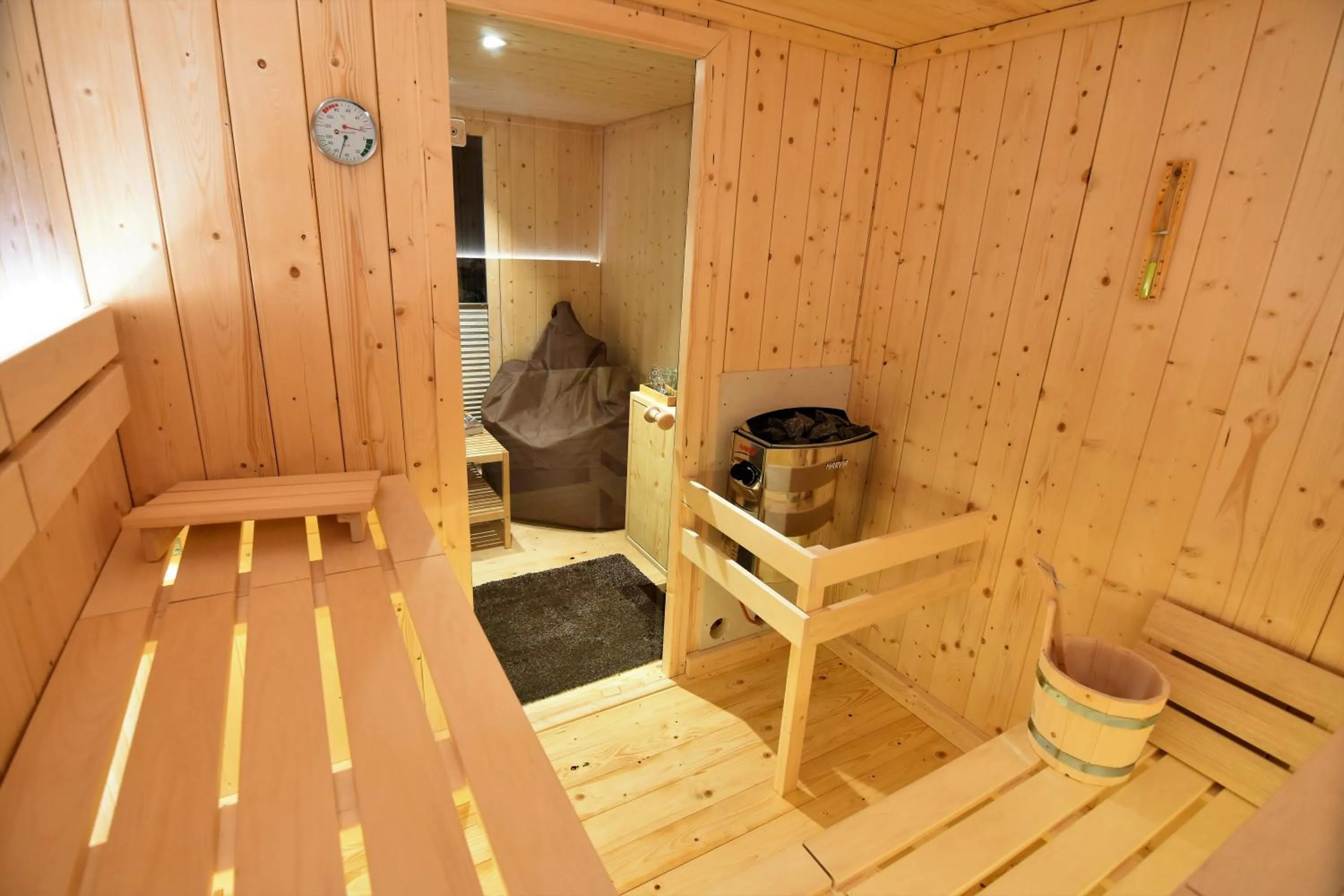 Sauna in JUCKERs Boutique-Hotel