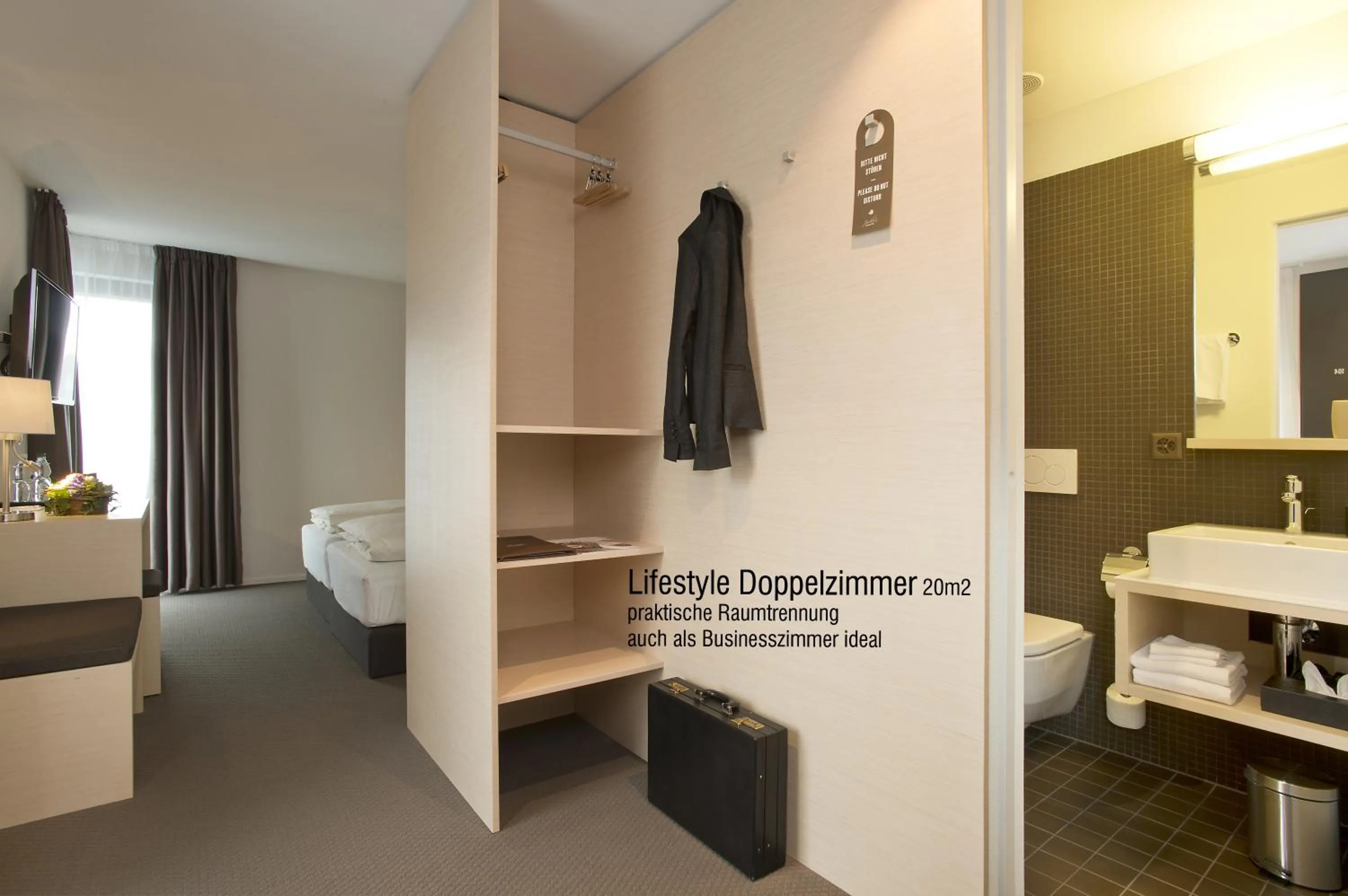 Toilet in JUCKERs Boutique-Hotel