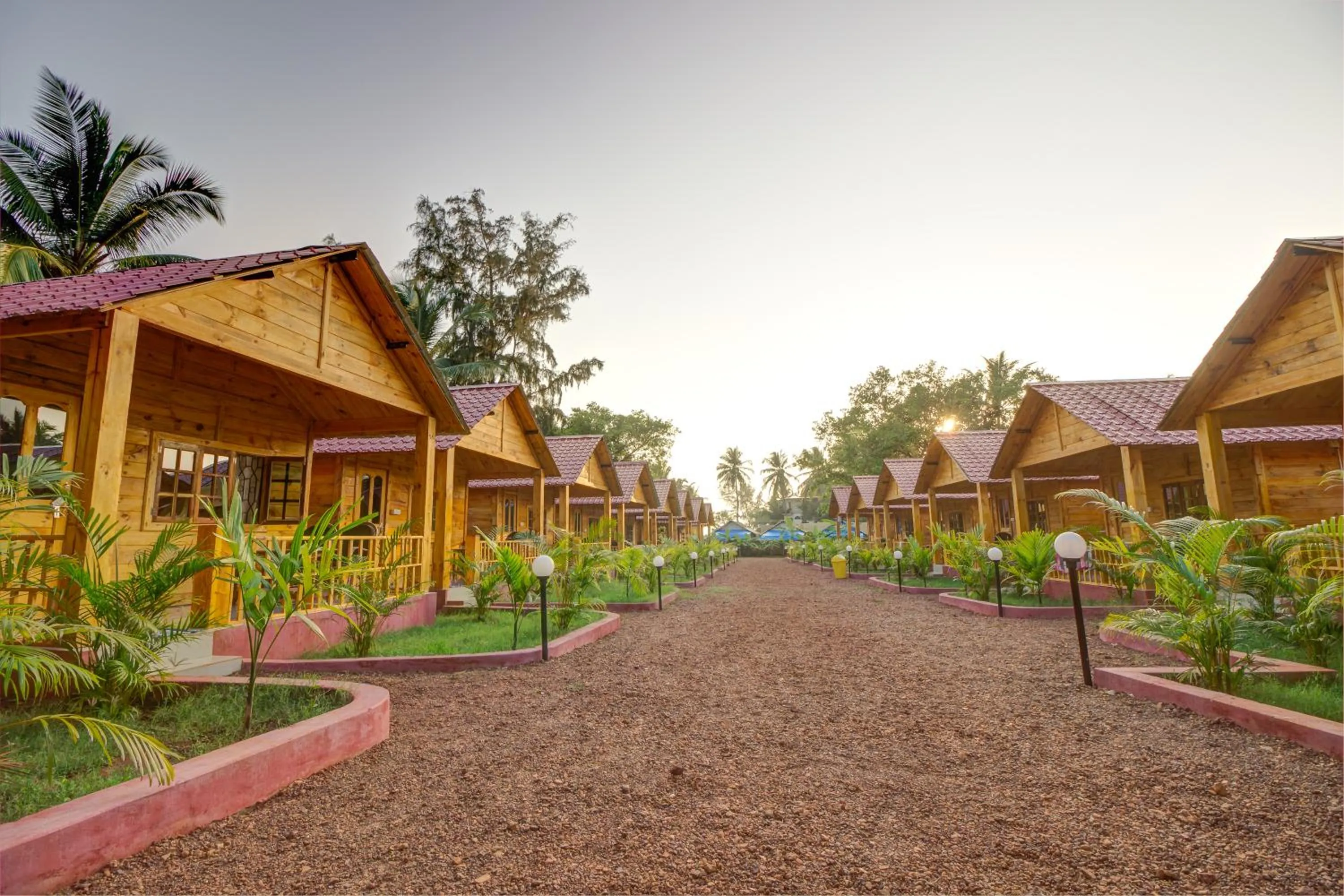 Property building in Zen Lazy Days Agonda