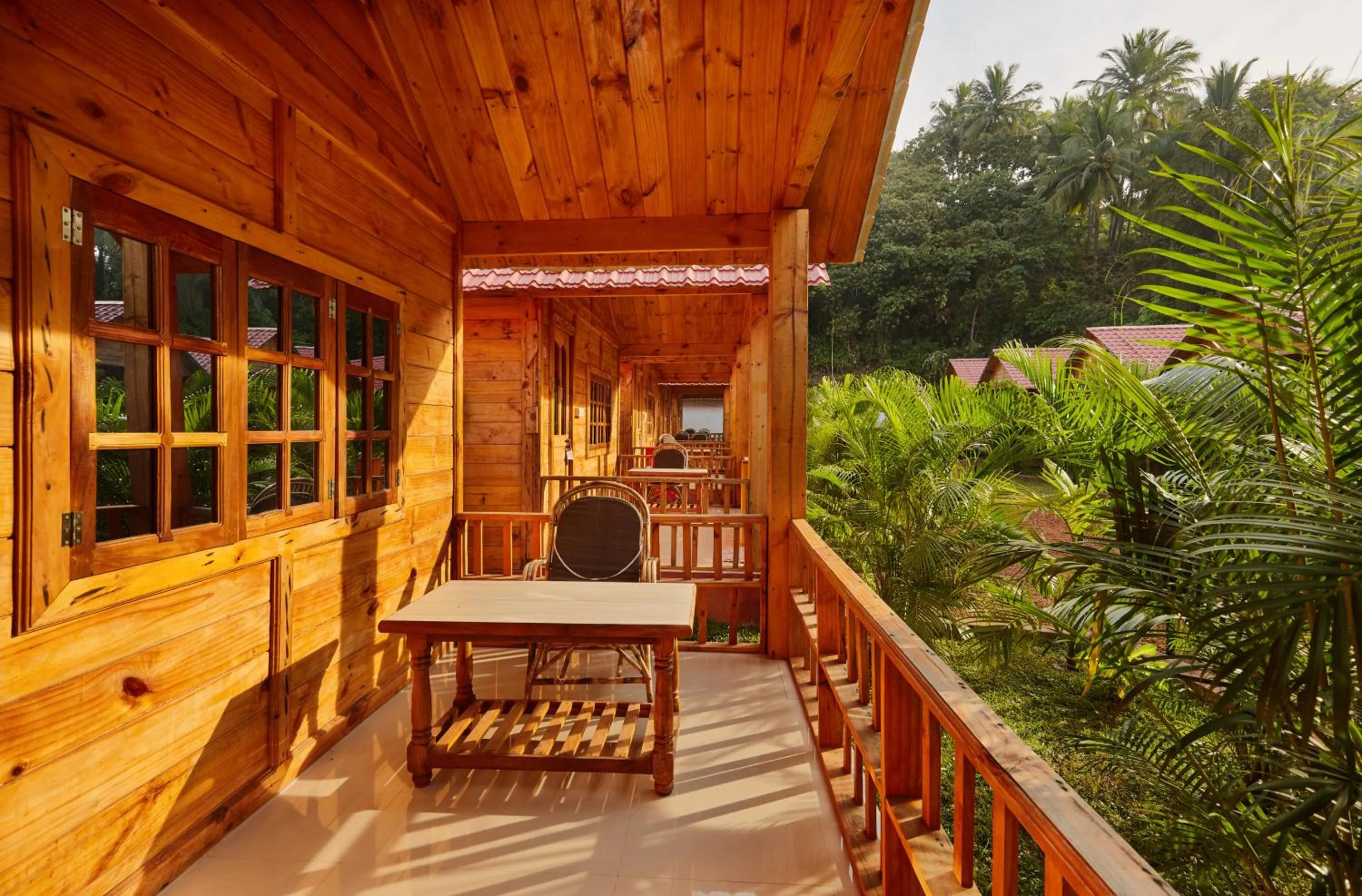Balcony/Terrace in Zen Lazy Days Agonda