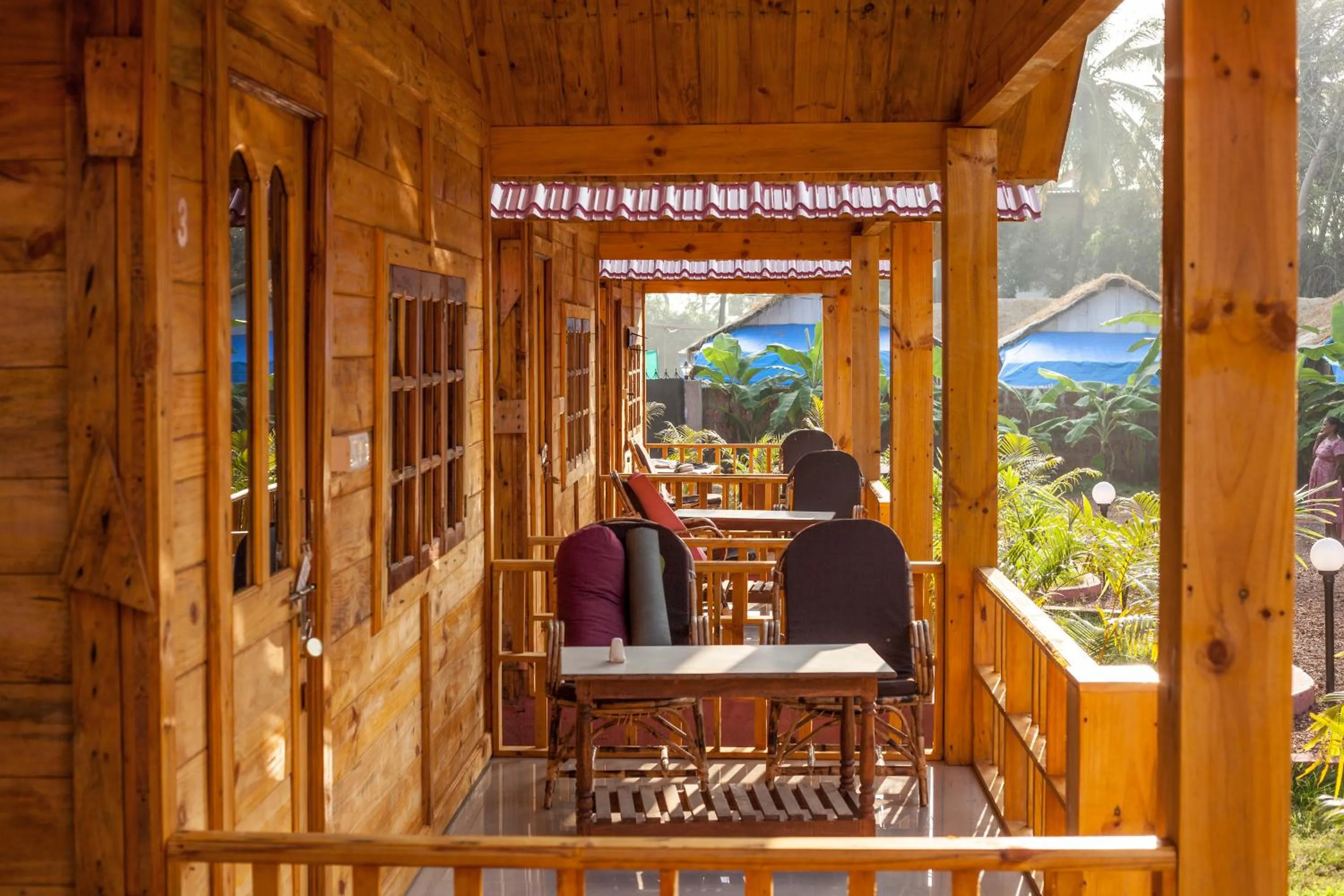 Balcony/Terrace in Zen Lazy Days Agonda