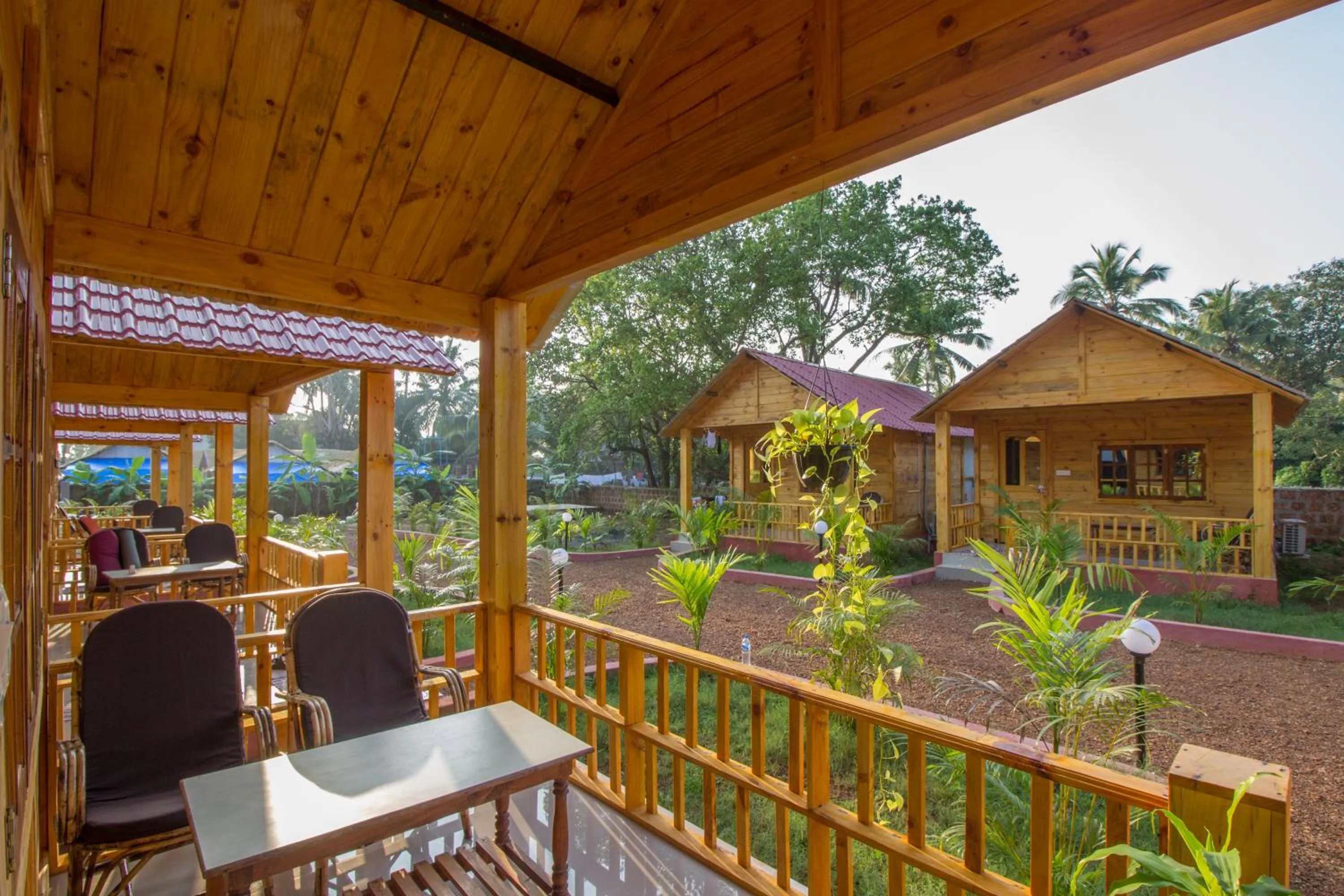 Balcony/Terrace in Zen Lazy Days Agonda