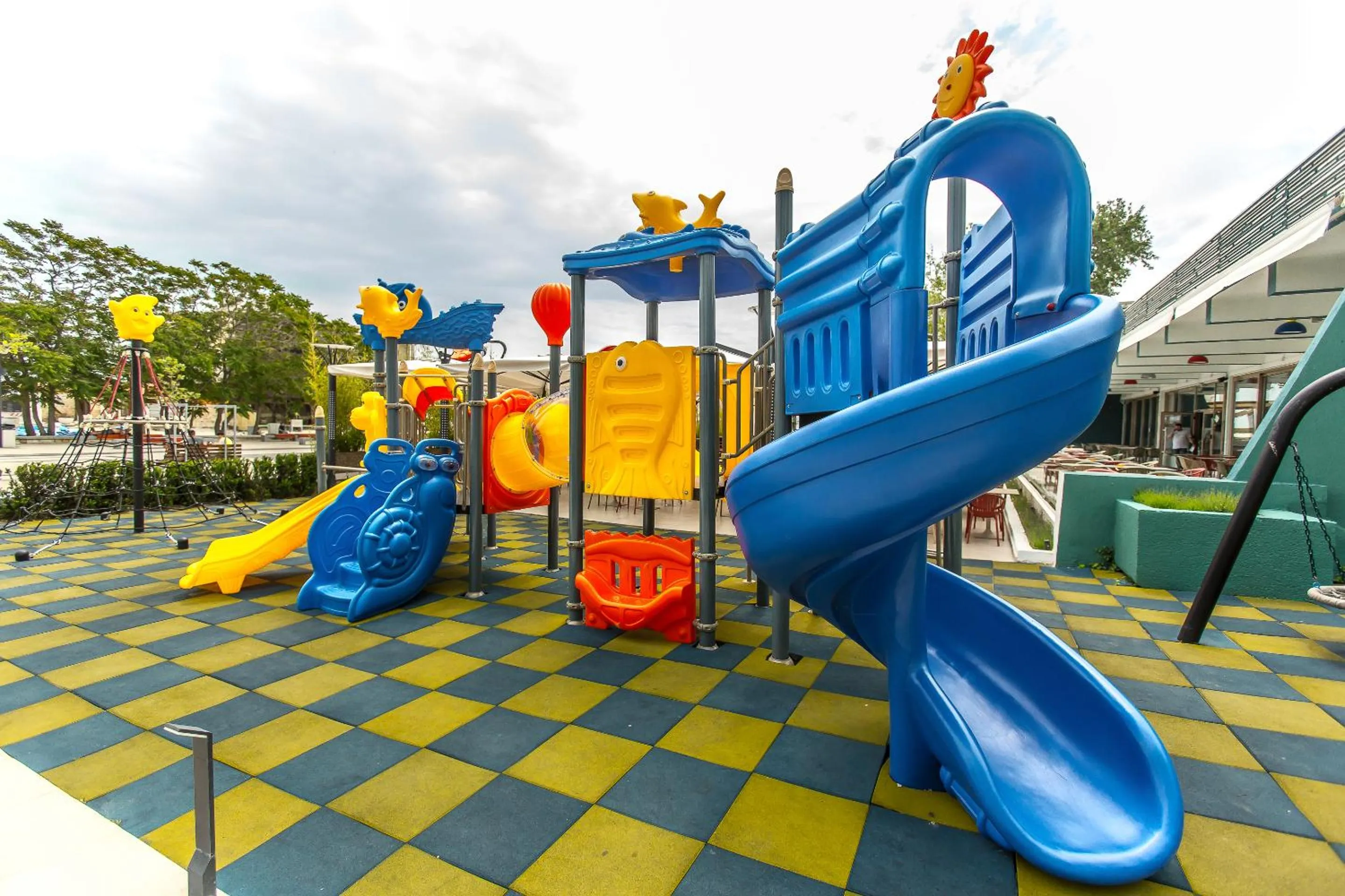 Children play ground in Hotel Riviera
