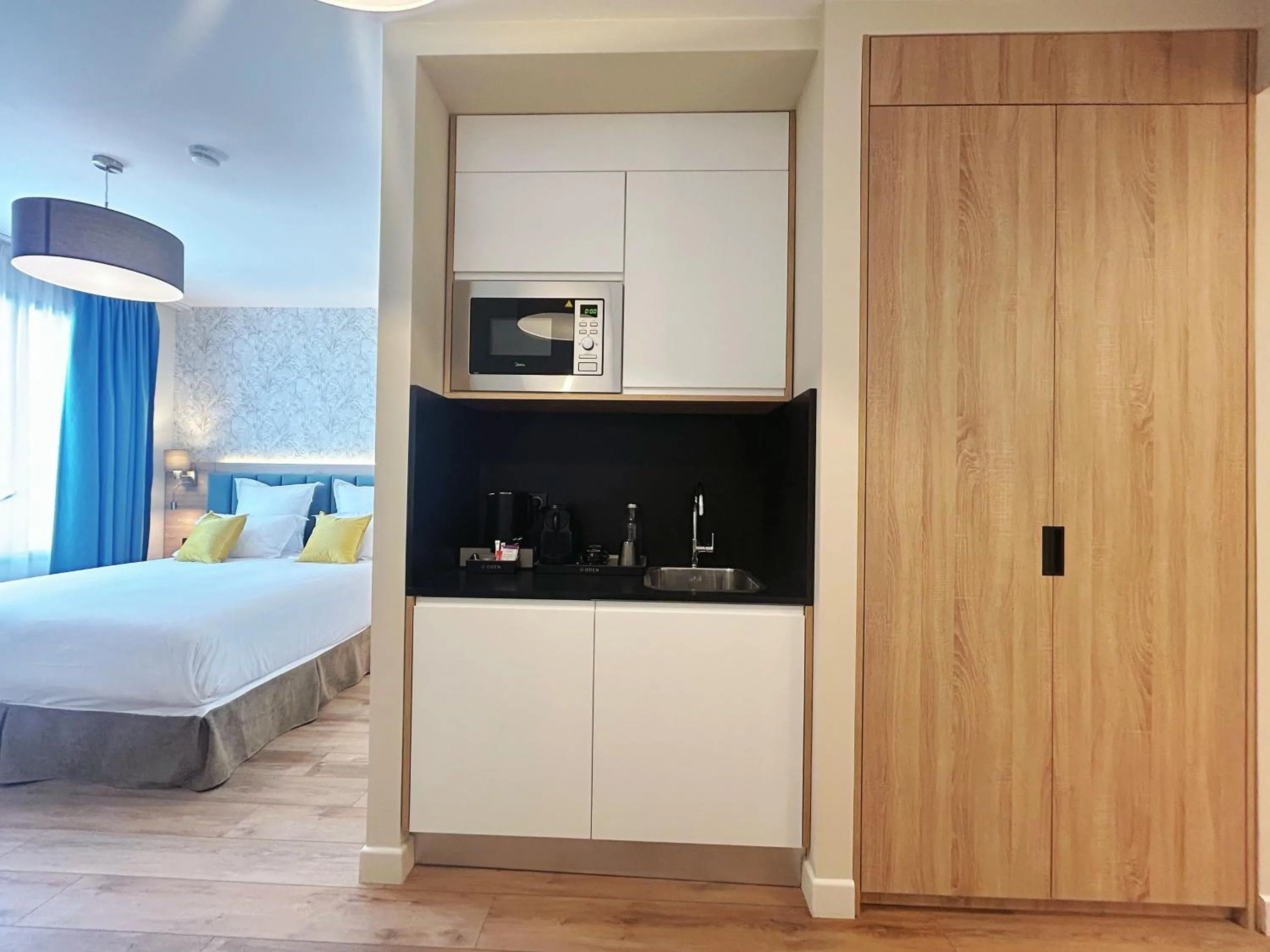 Bed in Hôtel Oden Paris Ivry