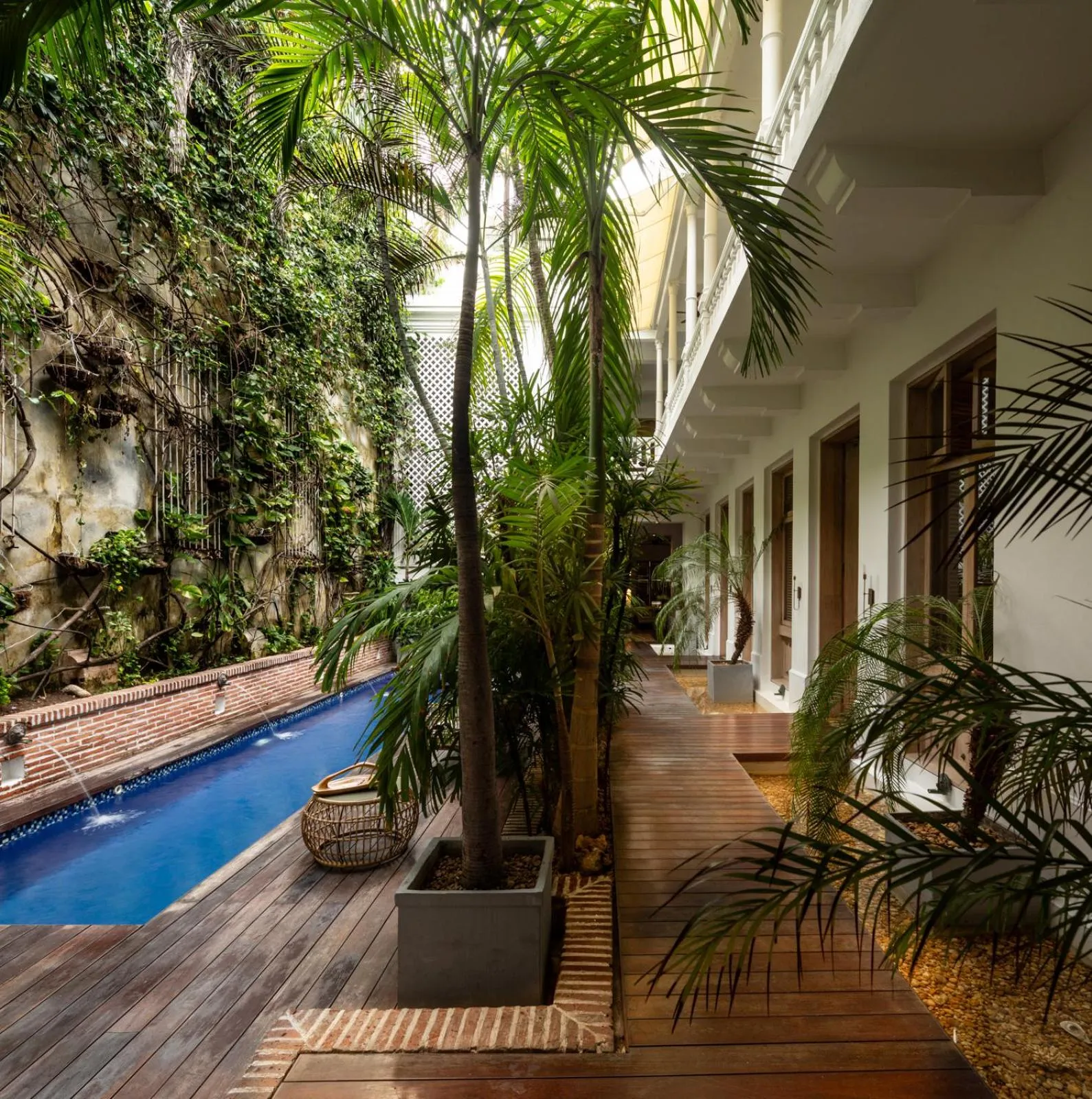 Pool view in Casa Belle Cartagena Hotel Boutique