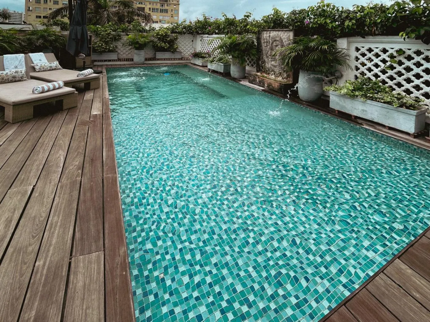 Hot Tub in Casa Belle Cartagena Hotel Boutique