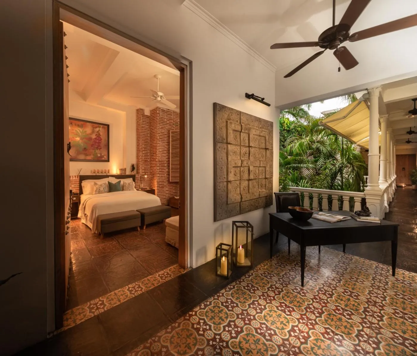 Bed in Casa Belle Cartagena Hotel Boutique