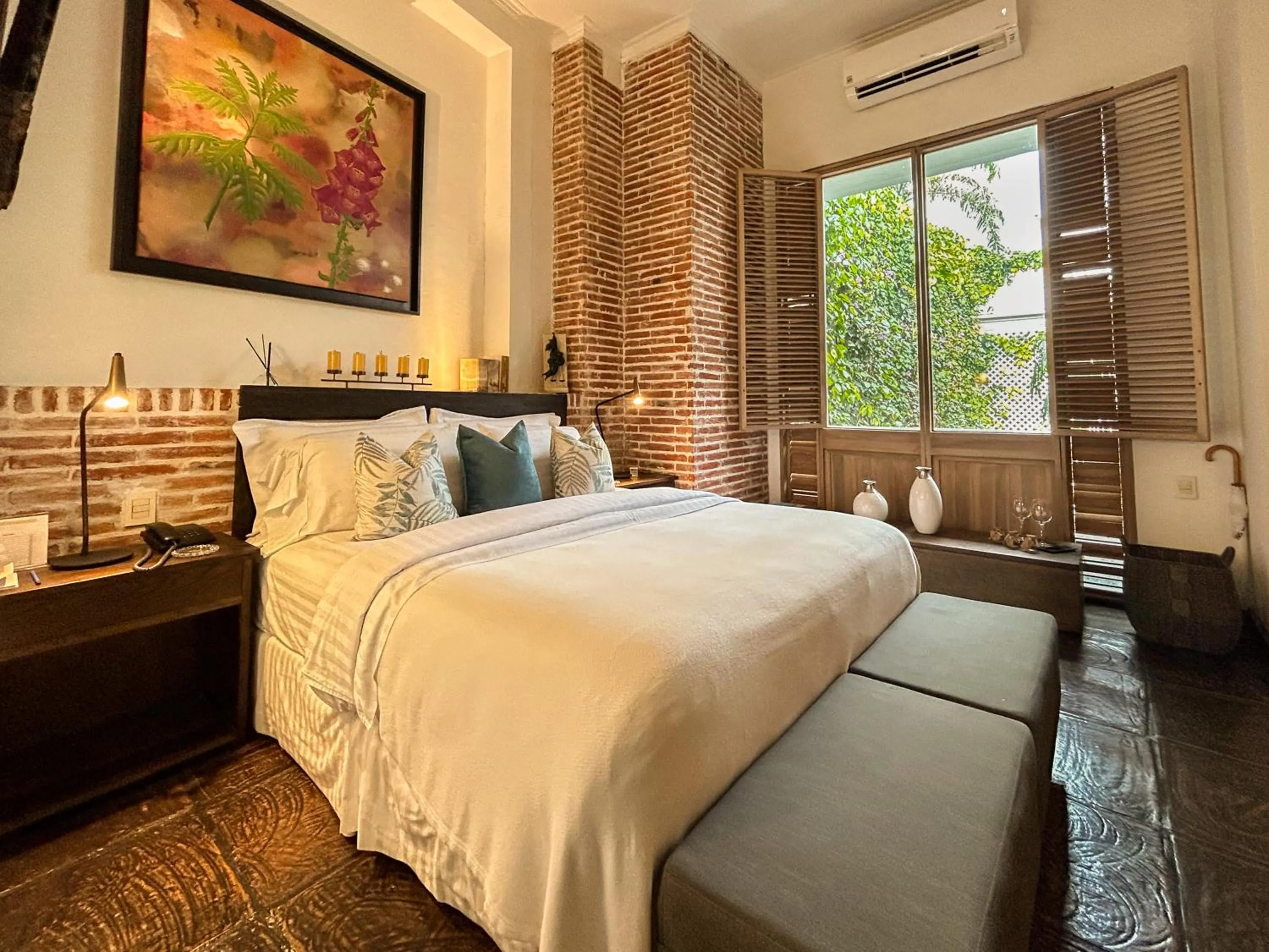 Bed in Casa Belle Cartagena Hotel Boutique