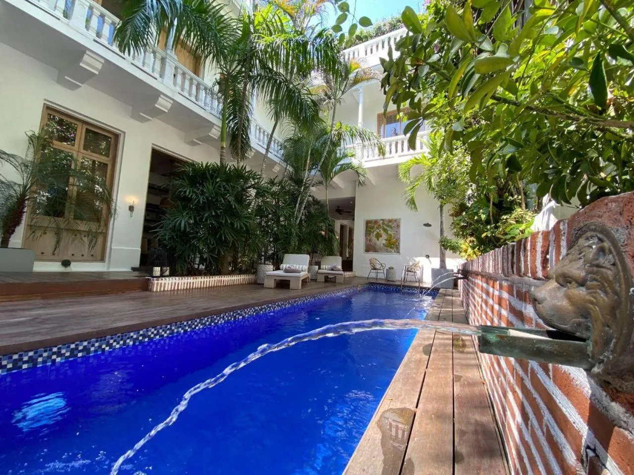 Pool view in Casa Belle Cartagena Hotel Boutique