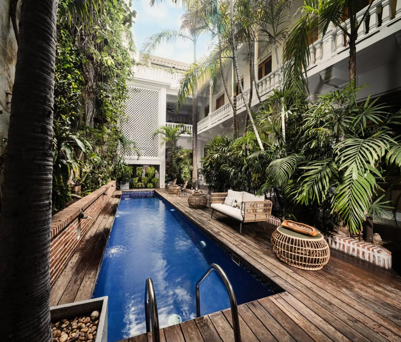 Garden in Casa Belle Cartagena Hotel Boutique