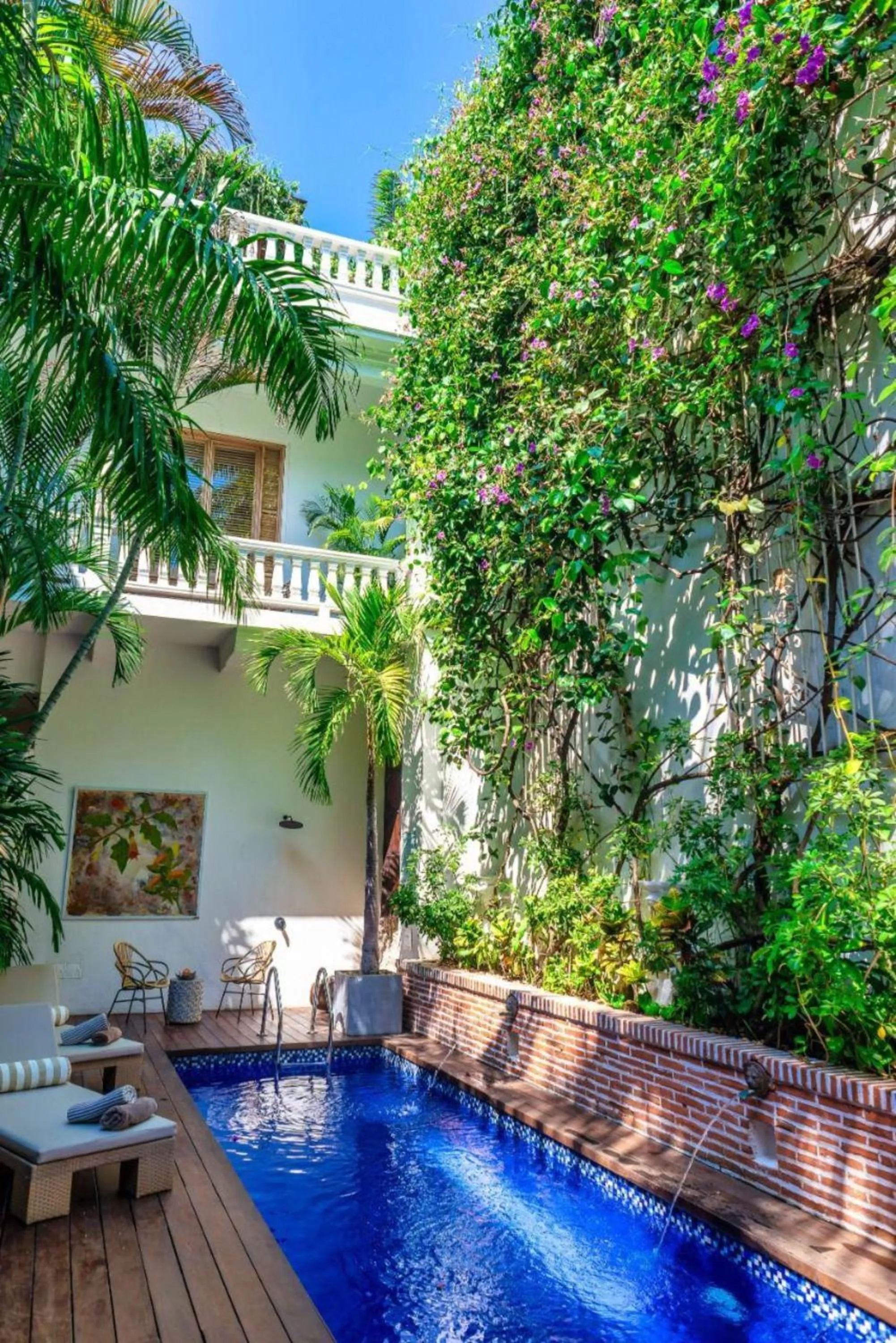 Garden in Casa Belle Cartagena Hotel Boutique