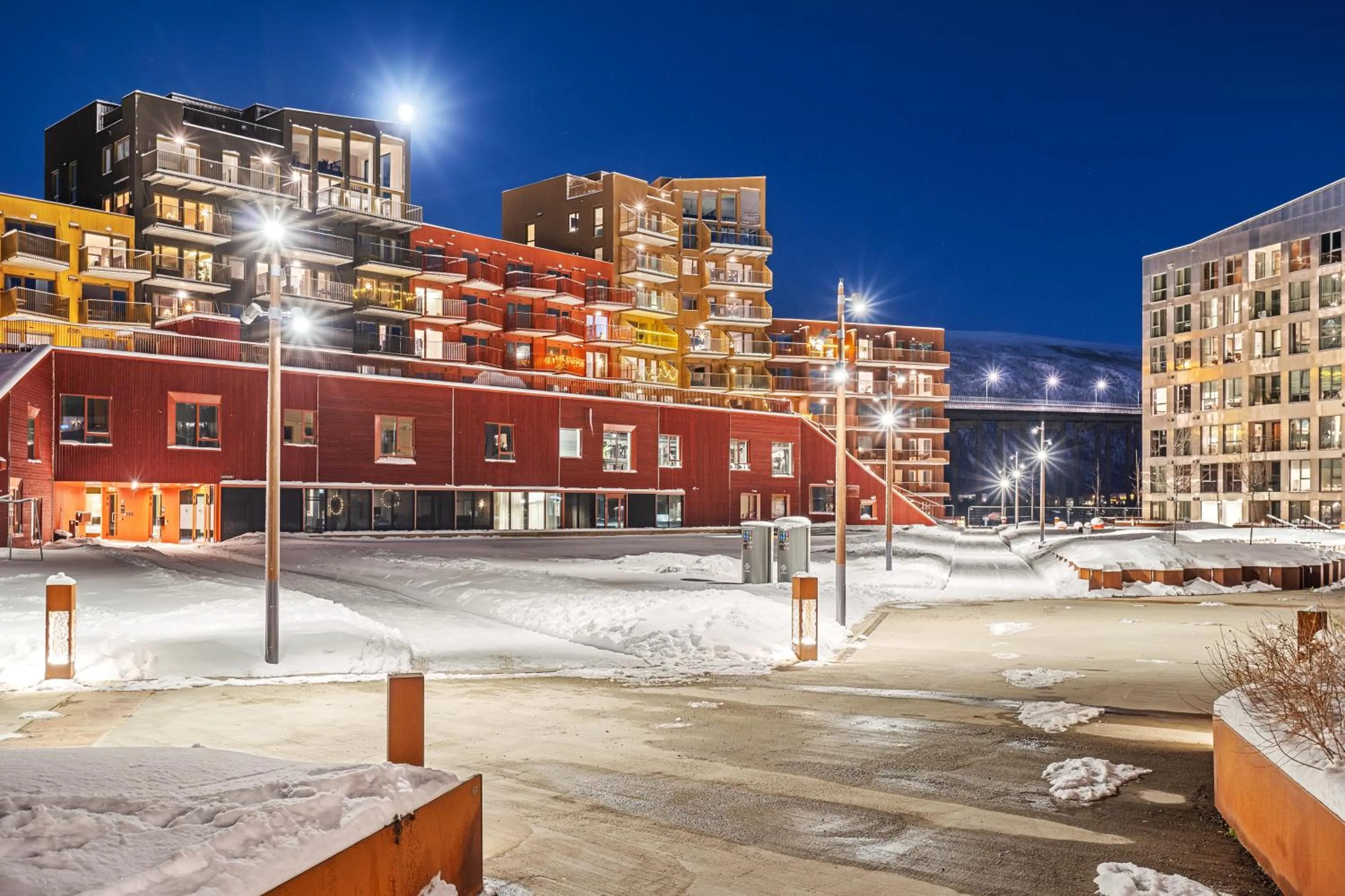 Neighbourhood in TotalApartments Vervet Gjøa