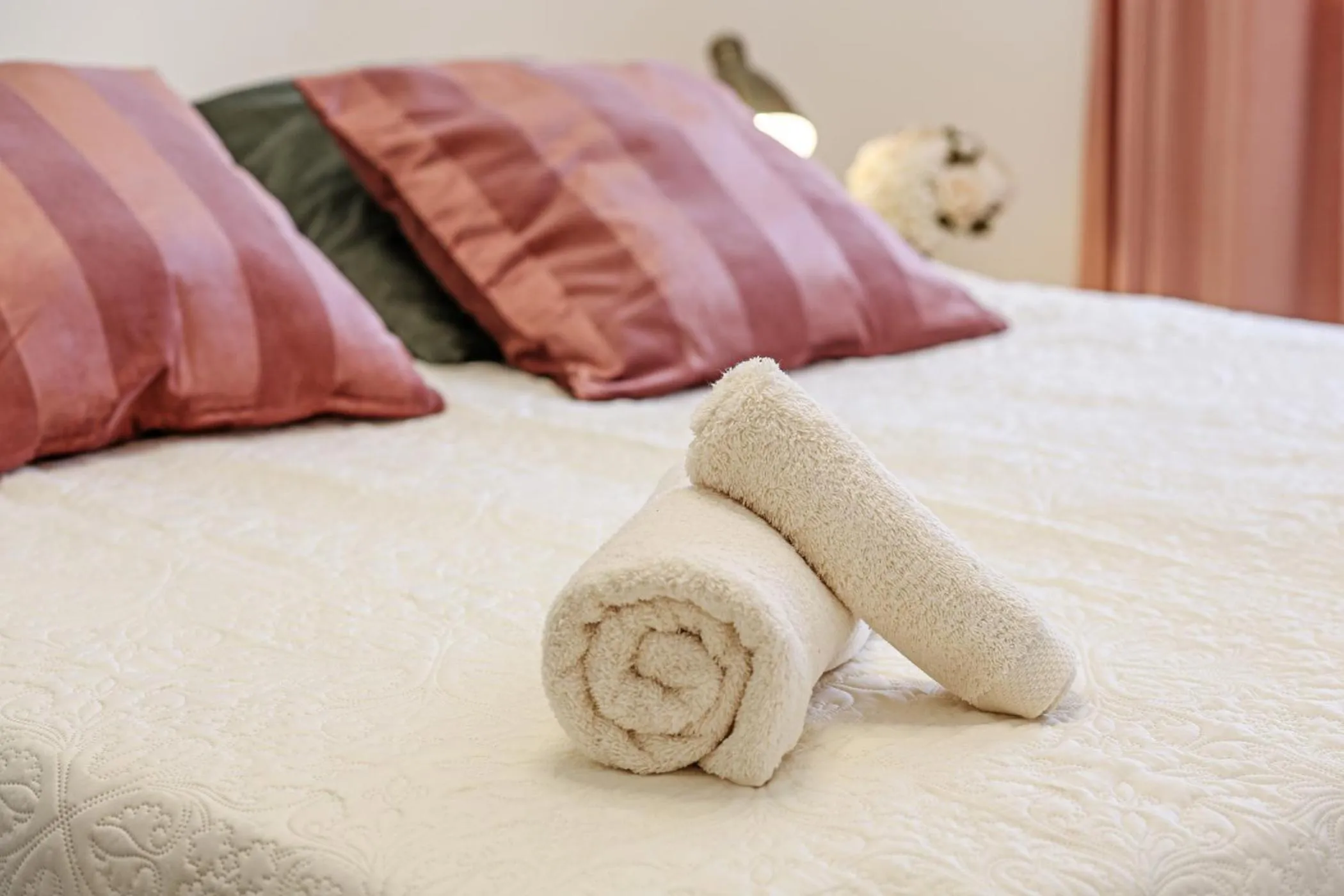 Bed in Sand Club Apartment 202