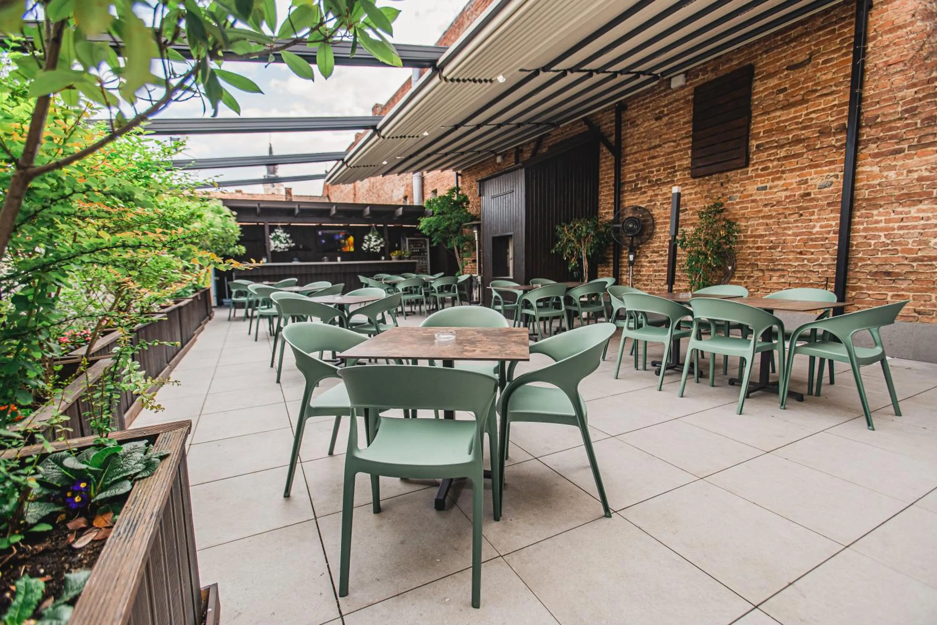 Patio in Caro Boutique Hotel