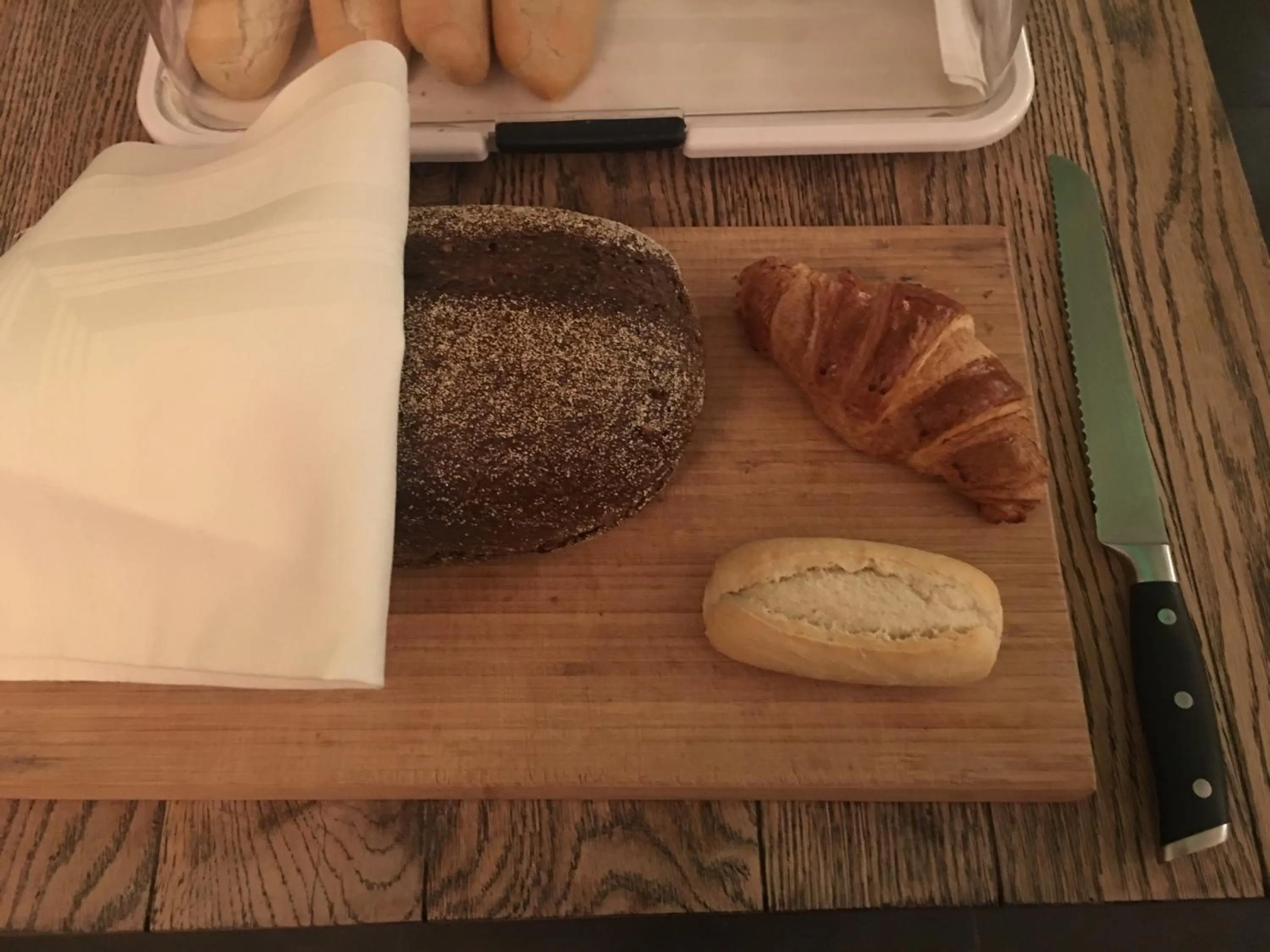 Continental breakfast in Amadeus Hotel