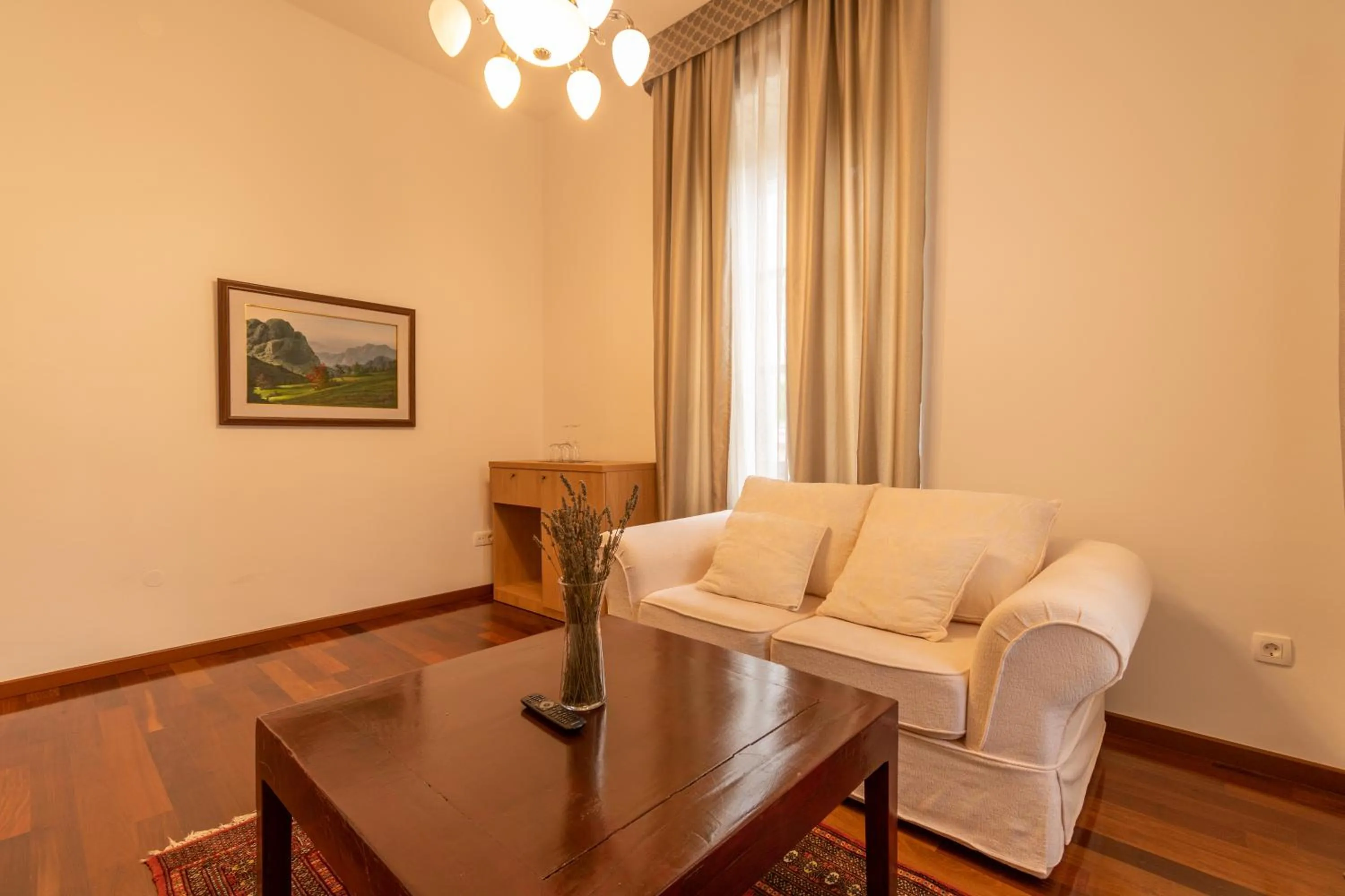 Living room, Bed in B&B Heritage Villa Apolon